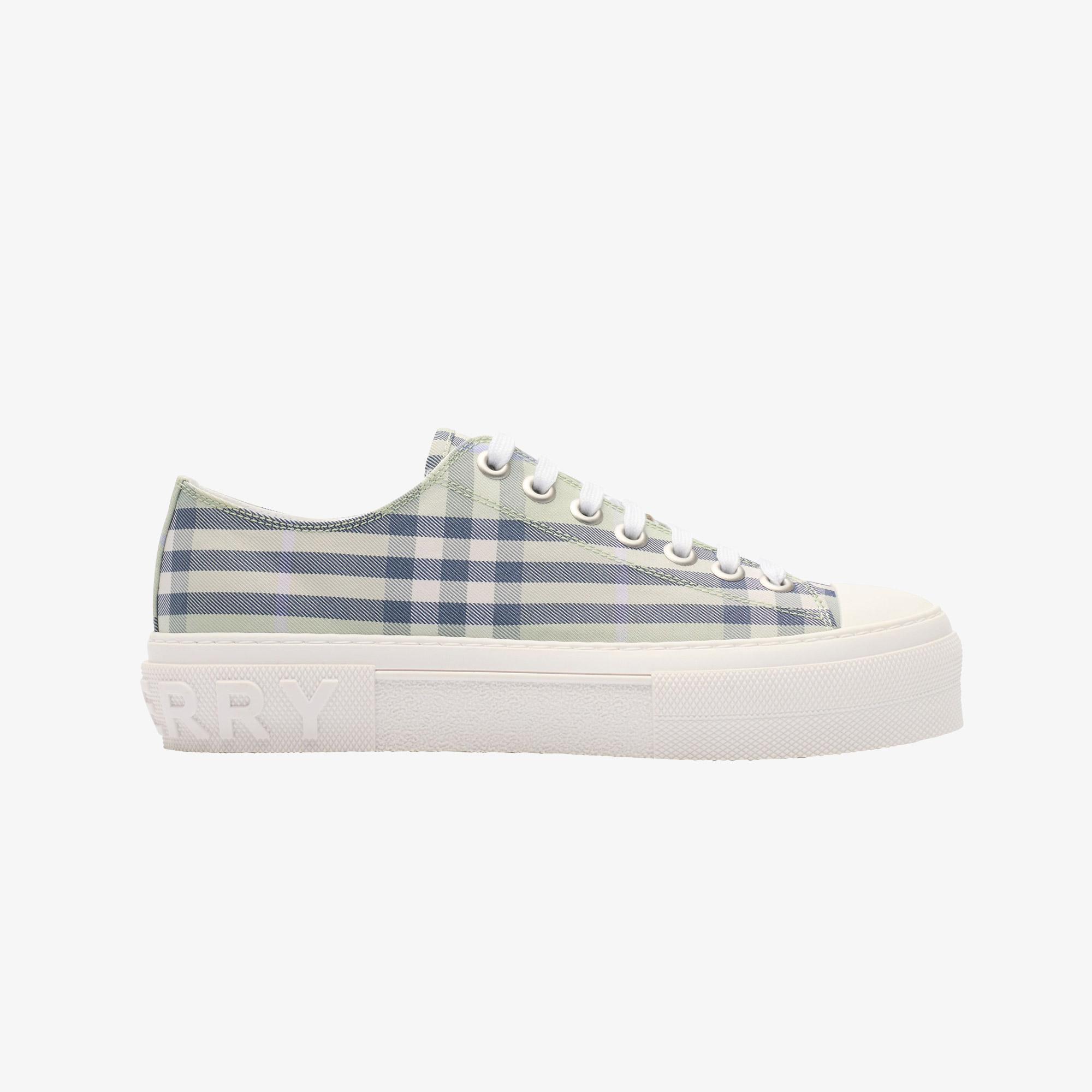 Burberry Jack Check Kadın Yeşil Sneaker