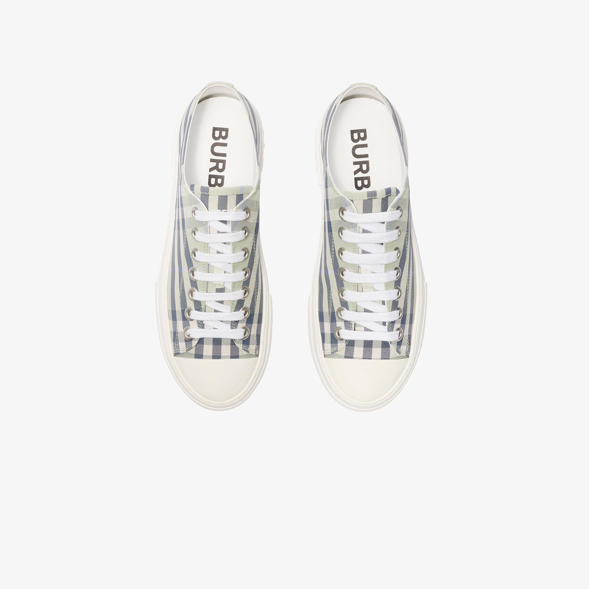 Burberry Jack Check Kadın Yeşil Sneaker