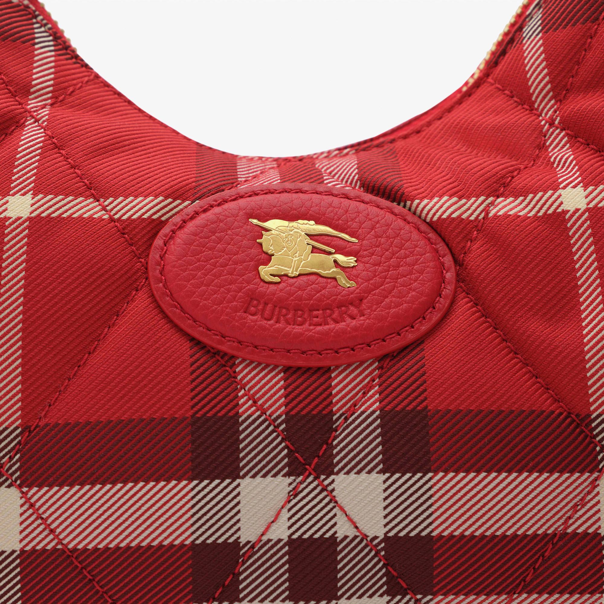 Burberry Horseshoe Kadın Kırmızı Omuz Çantası