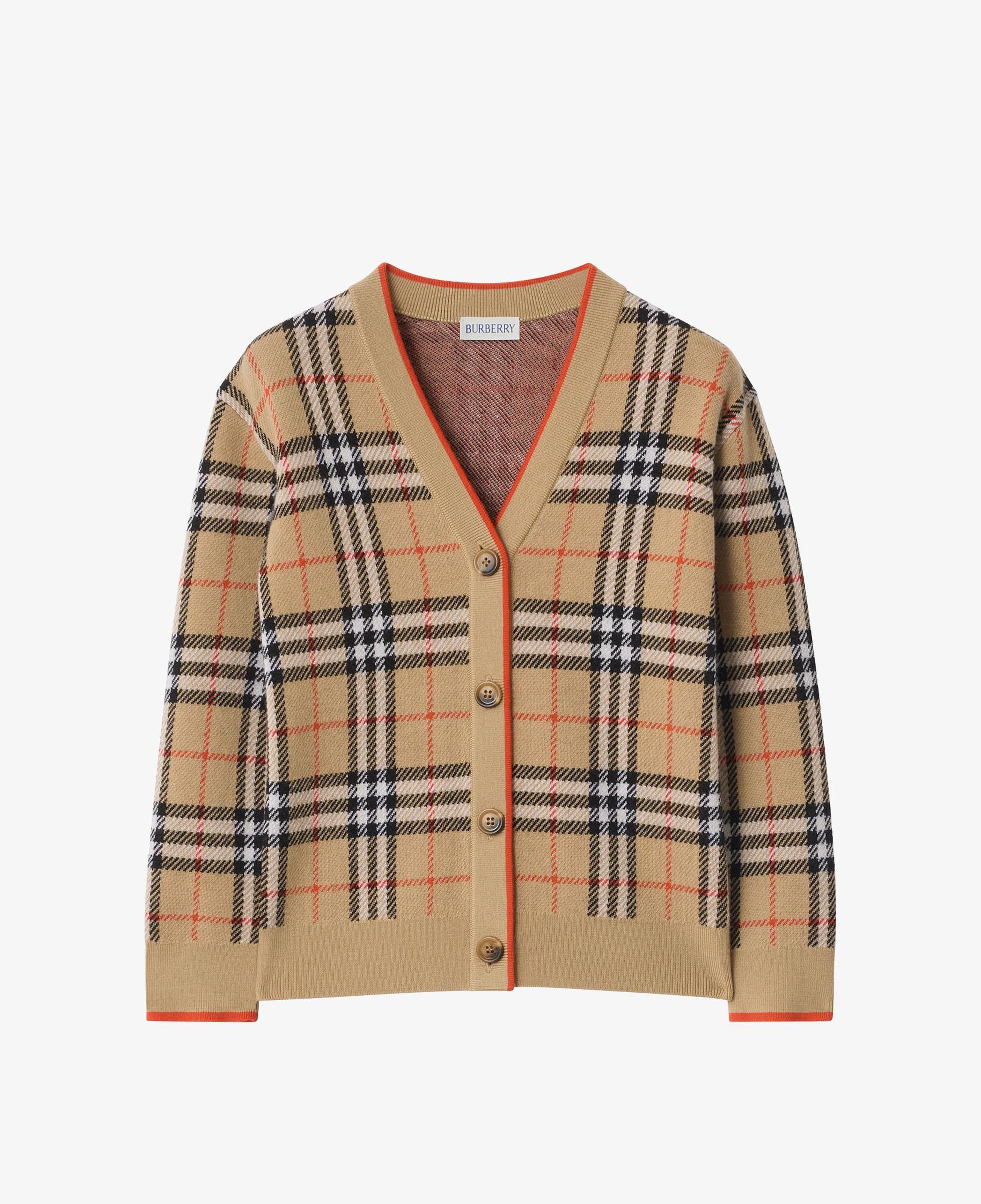 Burberry Graham Check Çocuk Bej Hırka