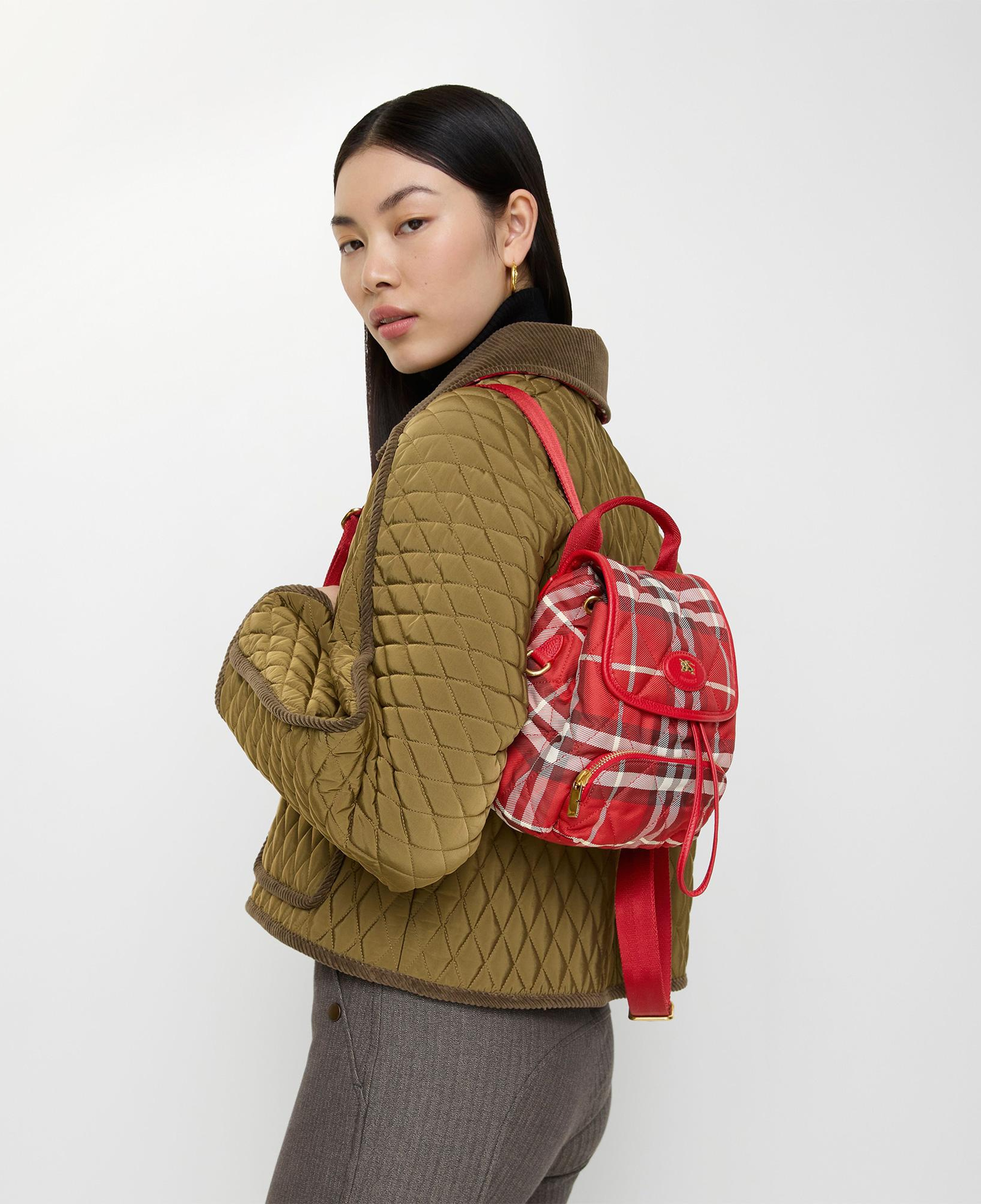 Burberry Mını Kadın Kırmızı Sırt Çantası