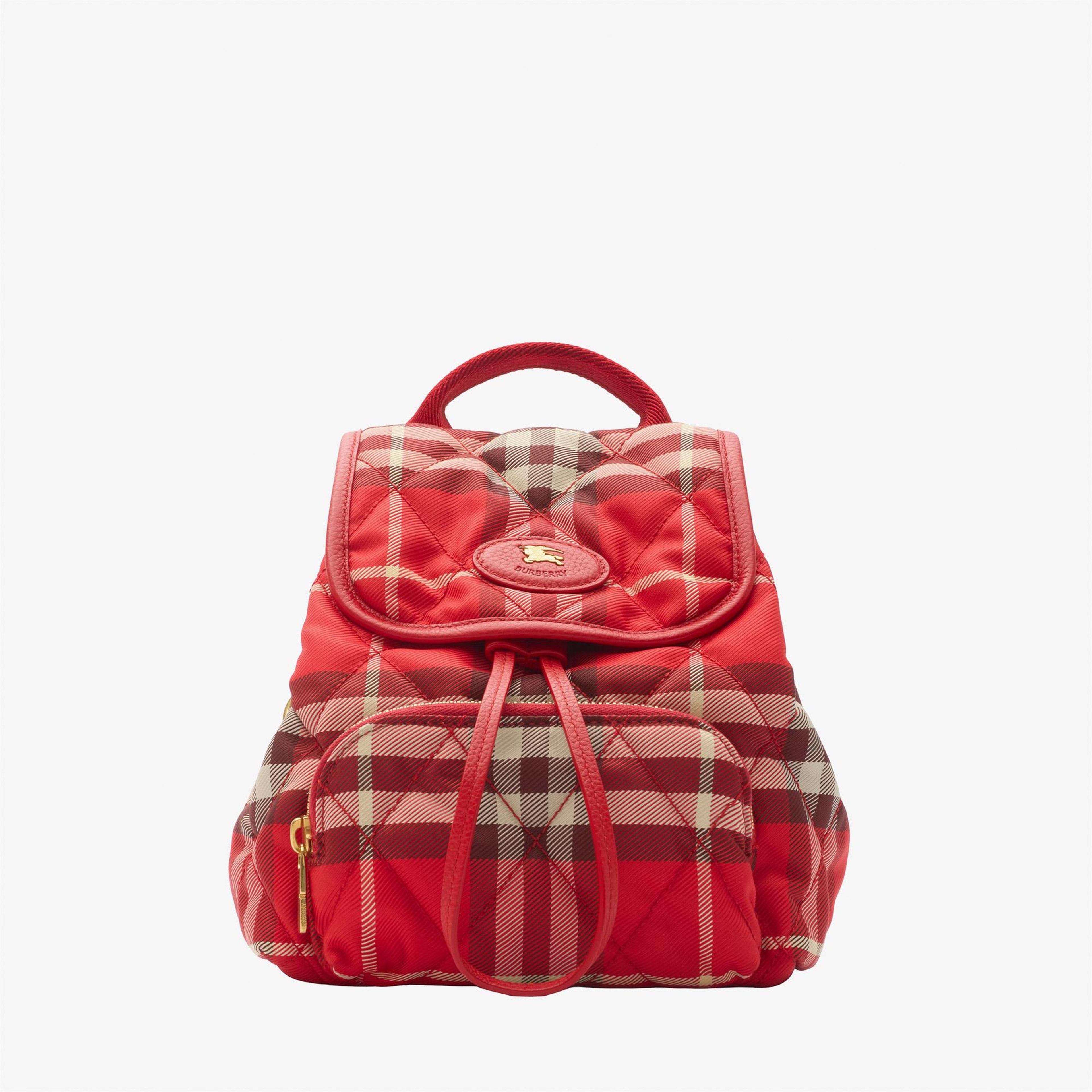 Burberry Mını Kadın Kırmızı Sırt Çantası