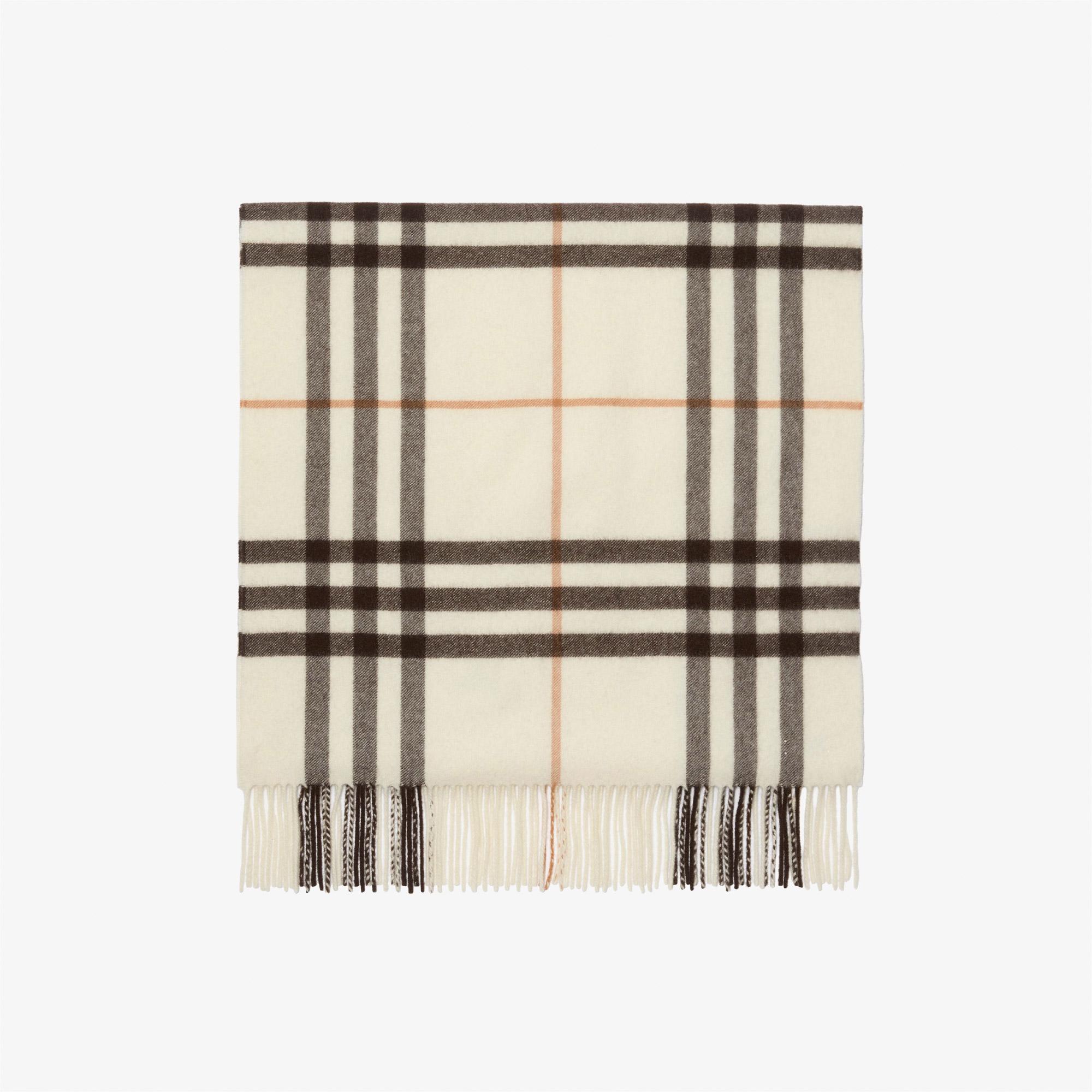 Burberry Chck Ekd X Stıtch Kadın Beyaz Atkı