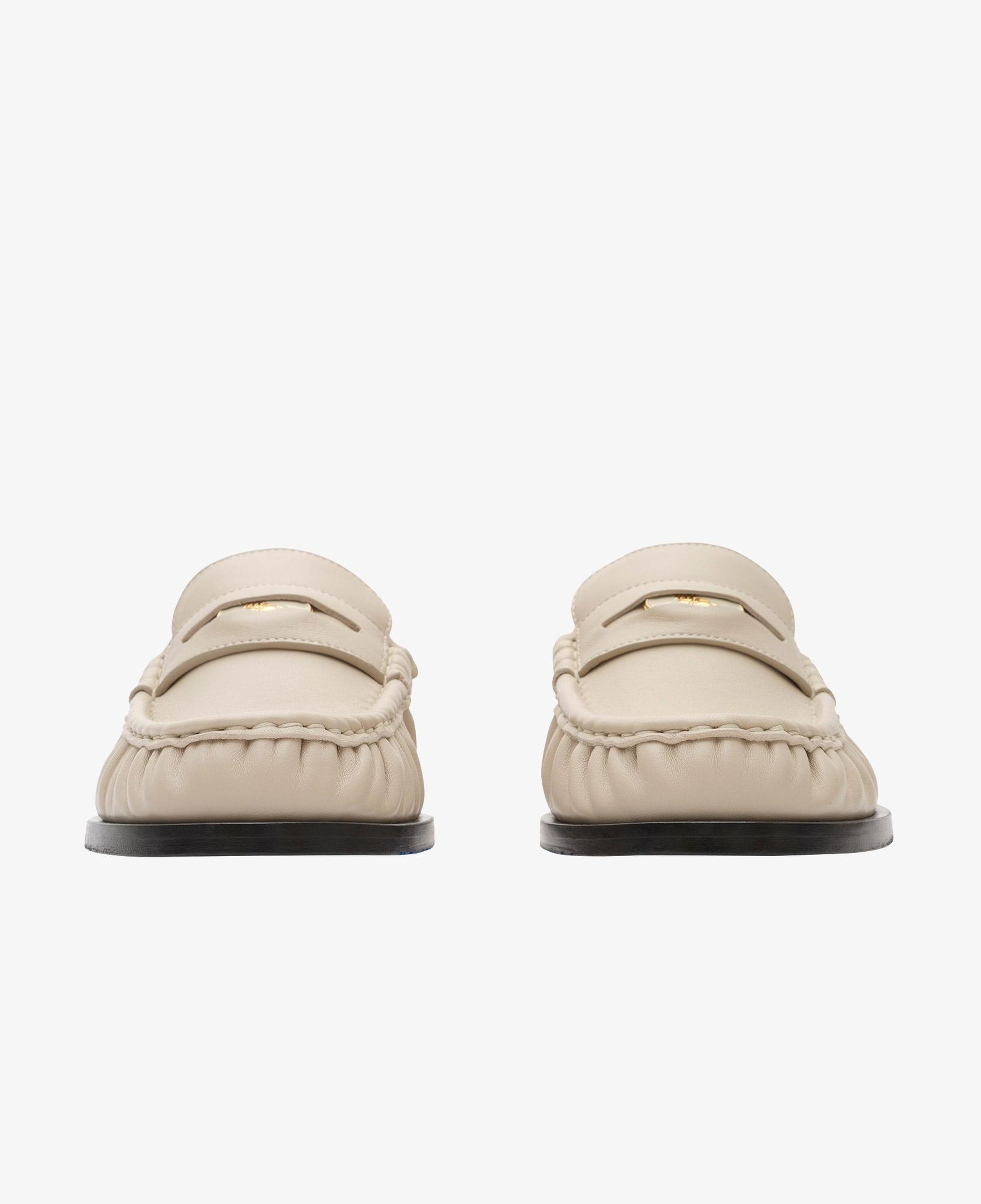Burberry Cadet Mules Kadın Beyaz Terlik