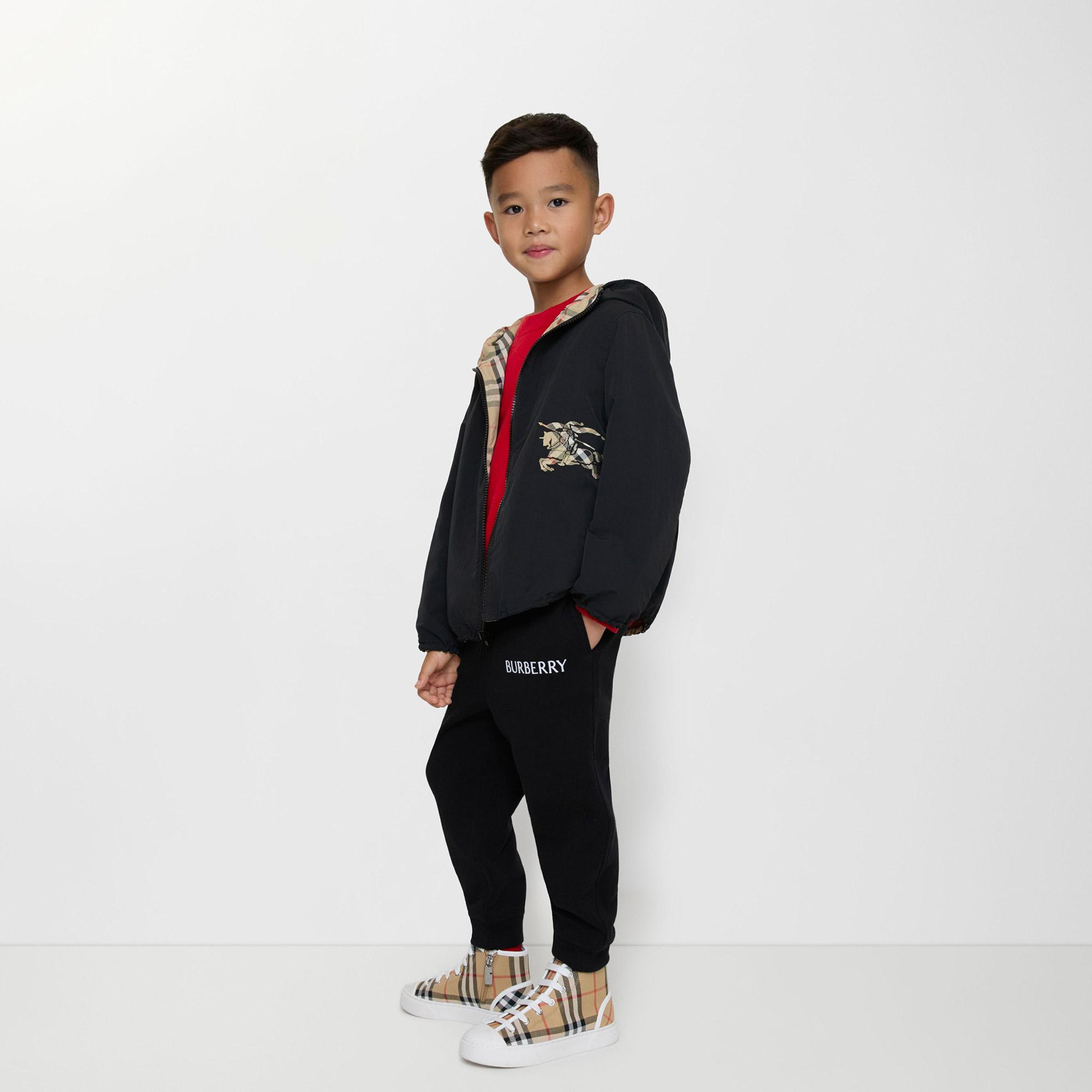 Burberry Reece Check Çocuk Bej Mont