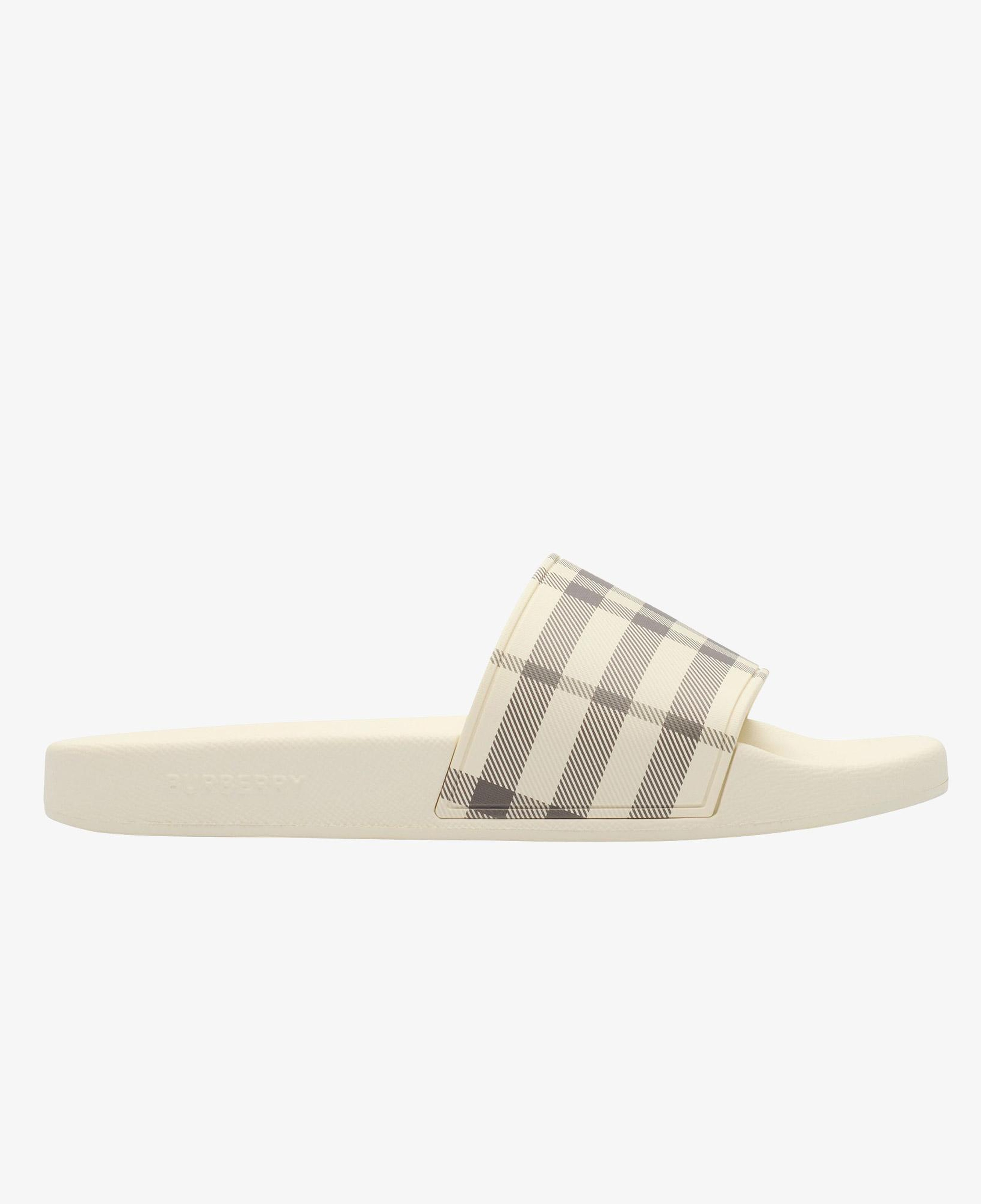 Burberry Furley Check Kadın Bej Terlik