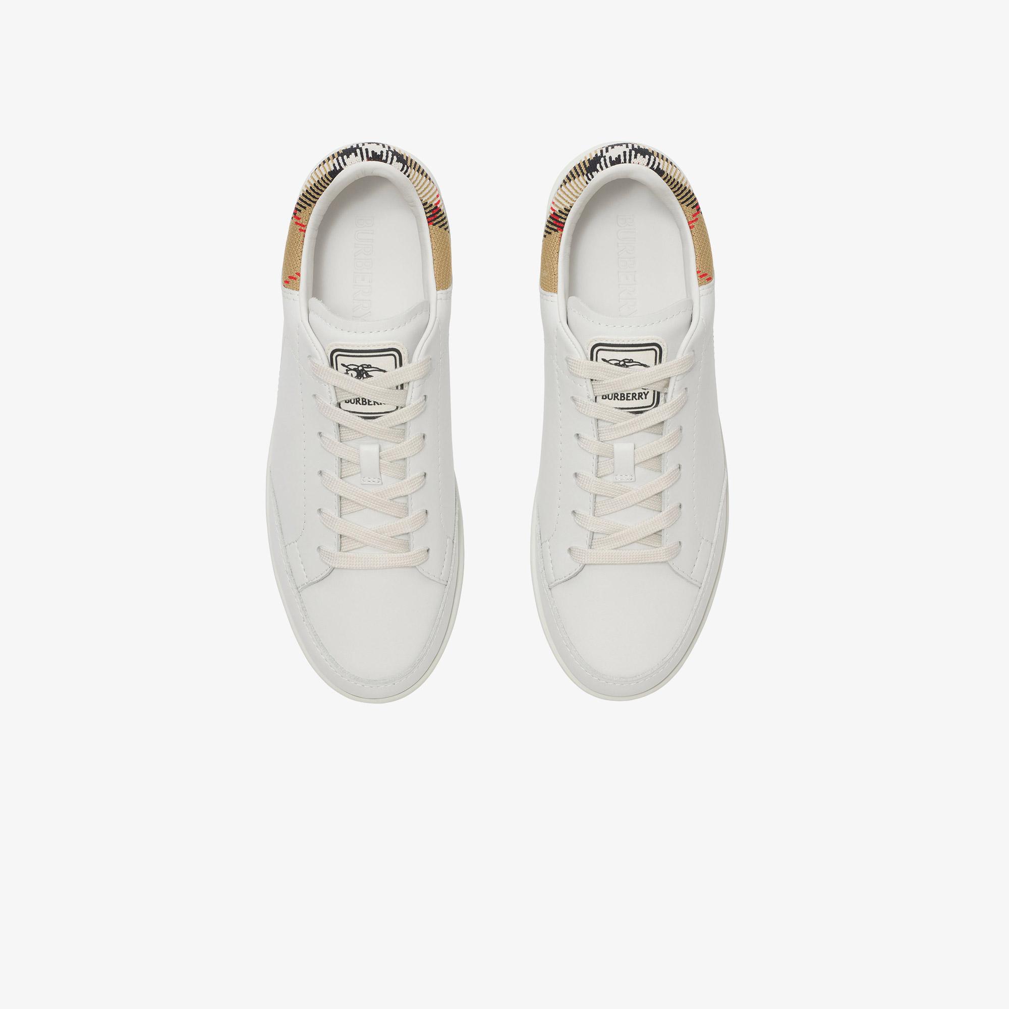 Burberry Set Kadın Beyaz Sneaker