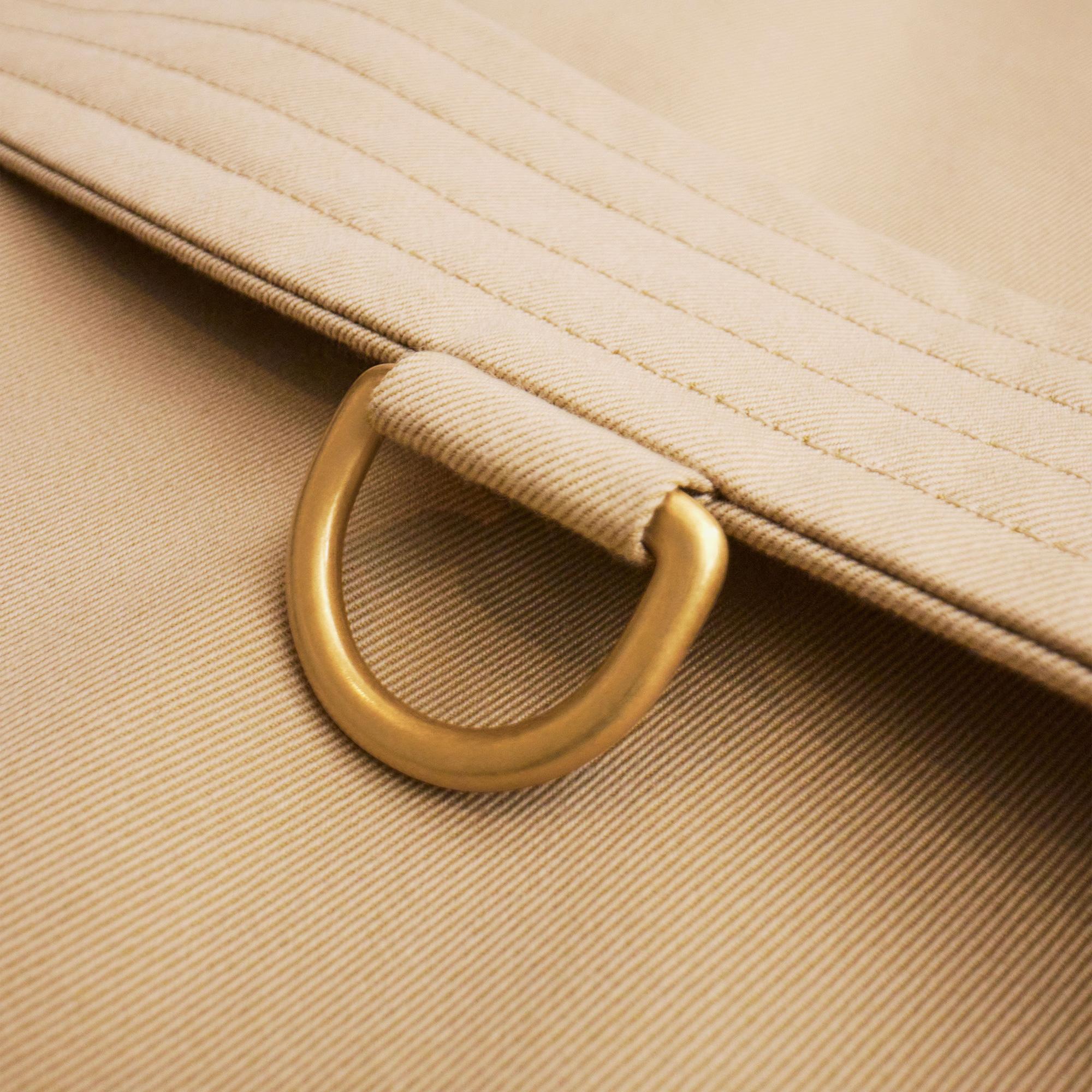 Burberry Short Kensington Heritage Erkek Bej Trençkot