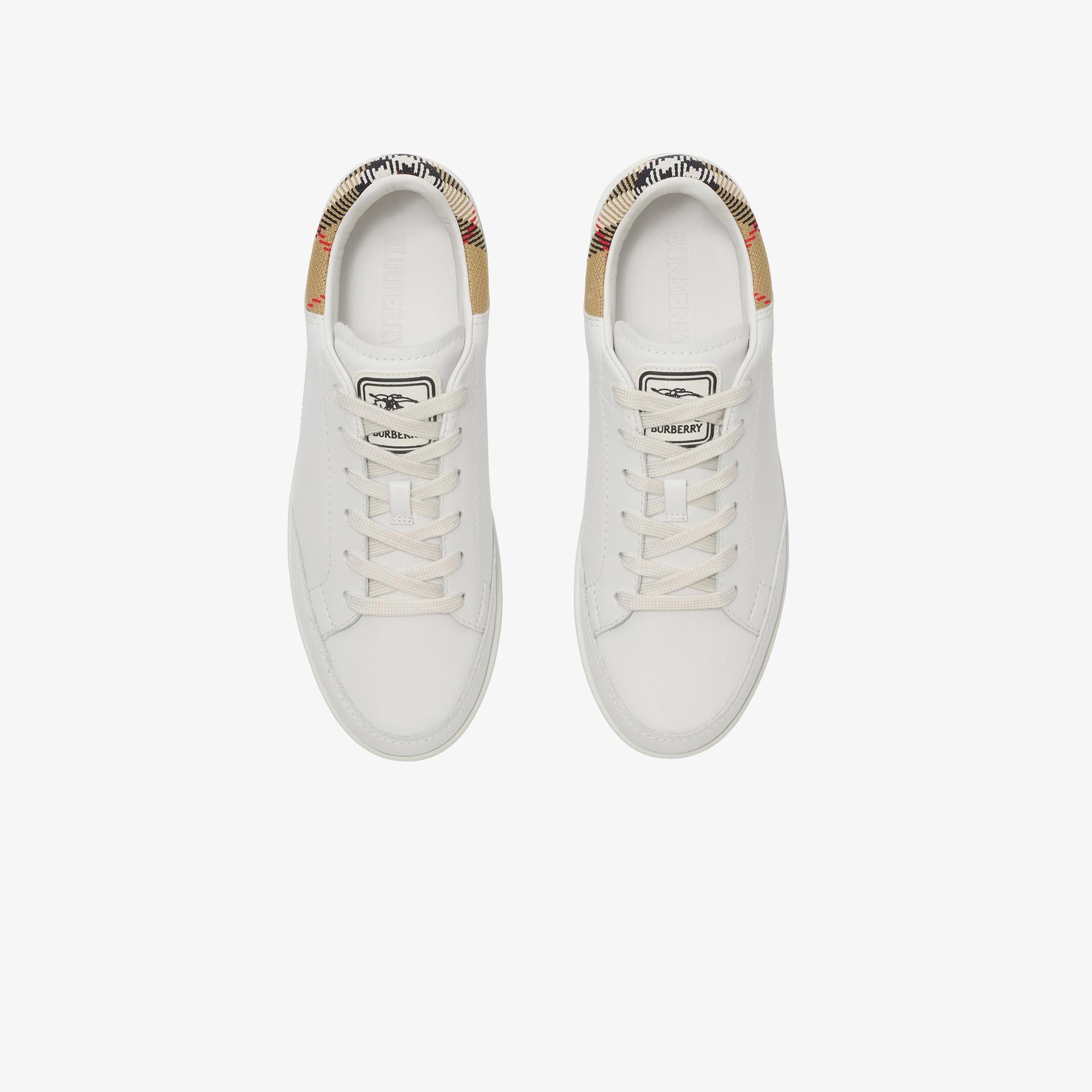Burberry Set Kadın Beyaz Sneaker