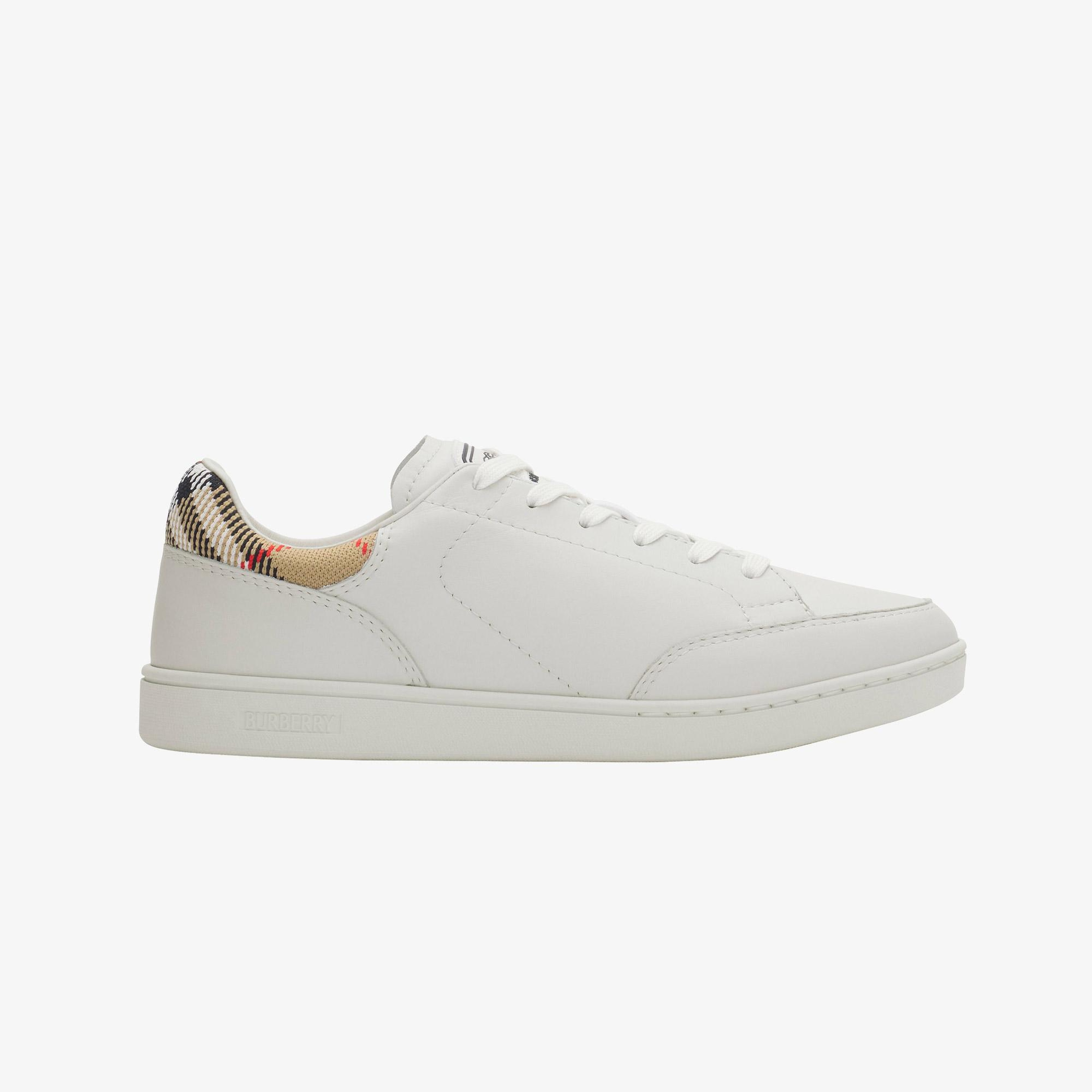 Burberry Set Kadın Beyaz Sneaker