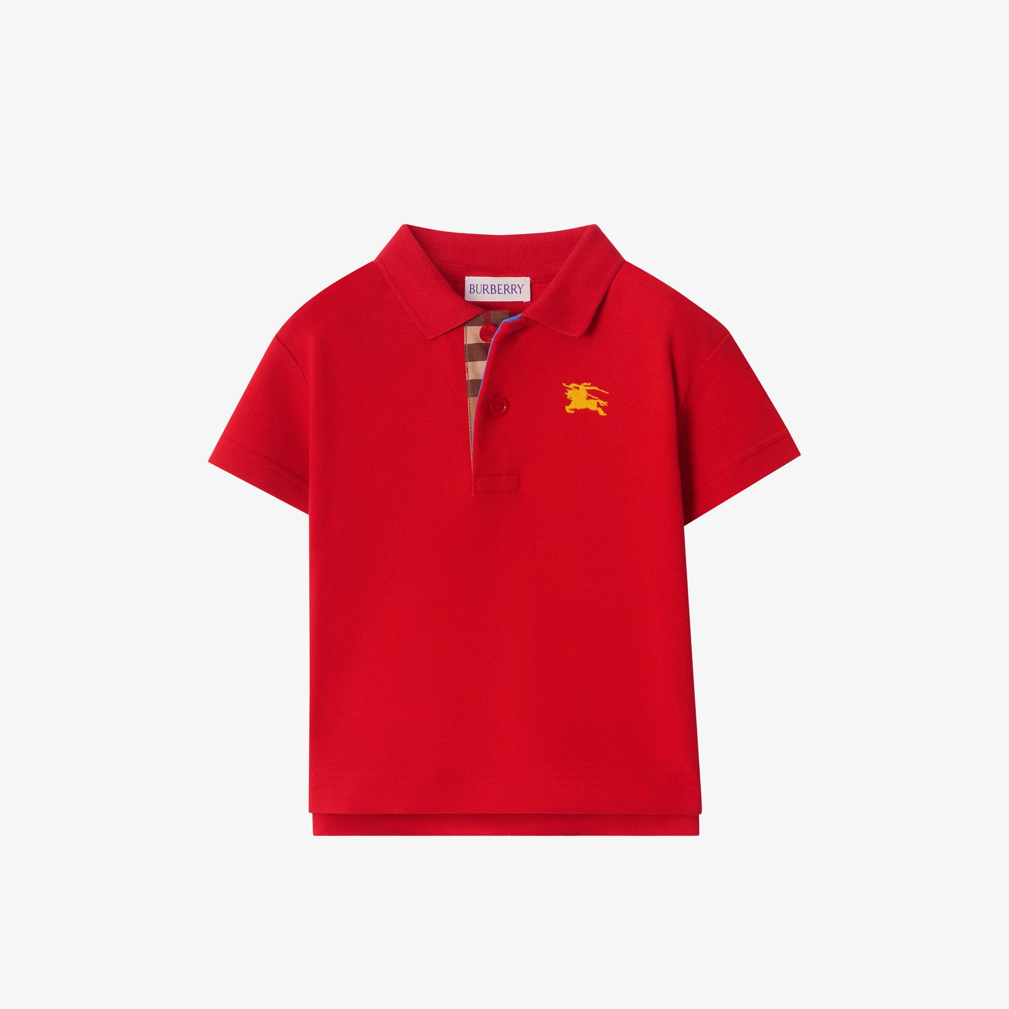 Burberry Johane Ekd Çocuk Kırmızı Polo