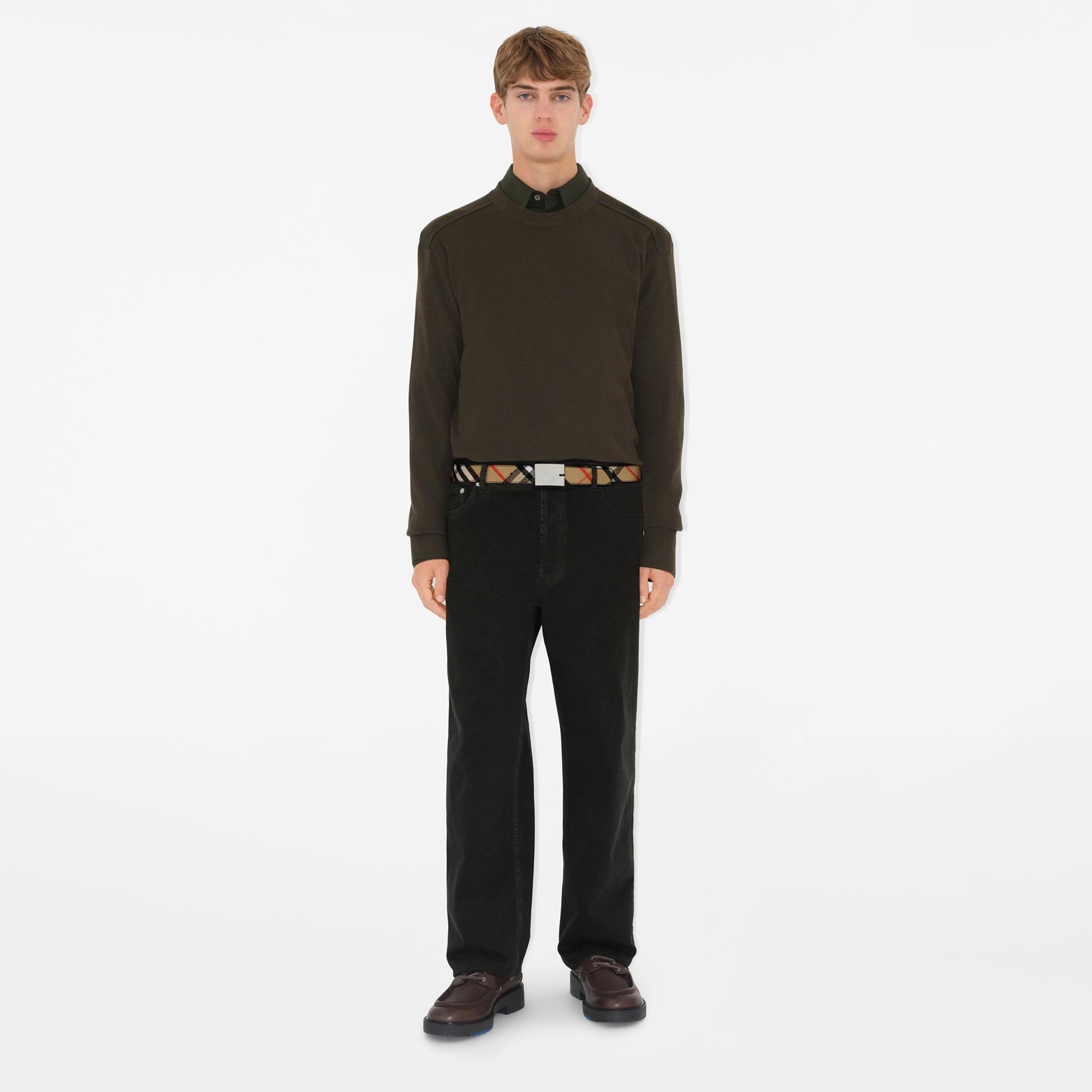 Burberry 35 Rvin Reversible Cut Erkek Bej Kemer