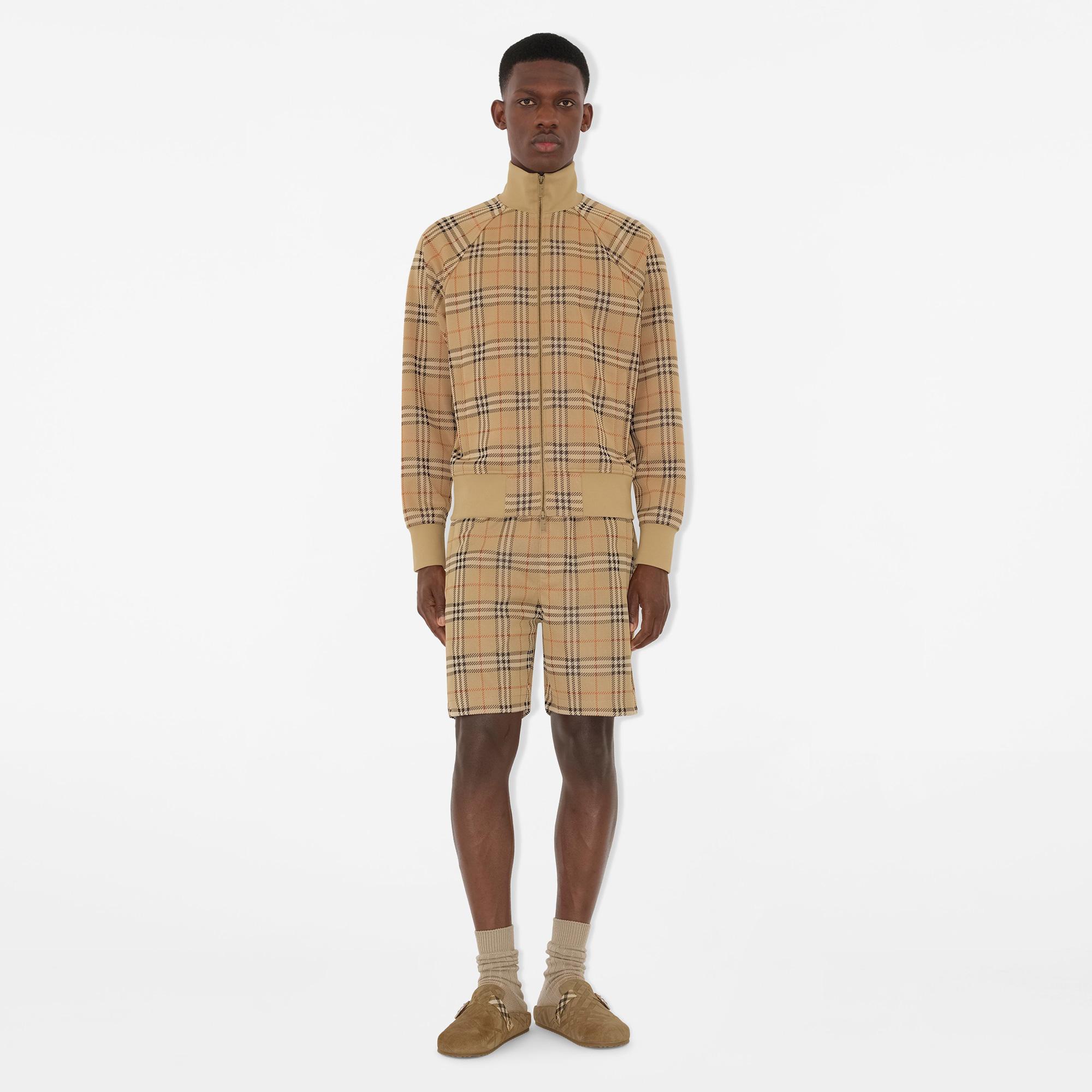 Burberry Check Erkek Bej Şort