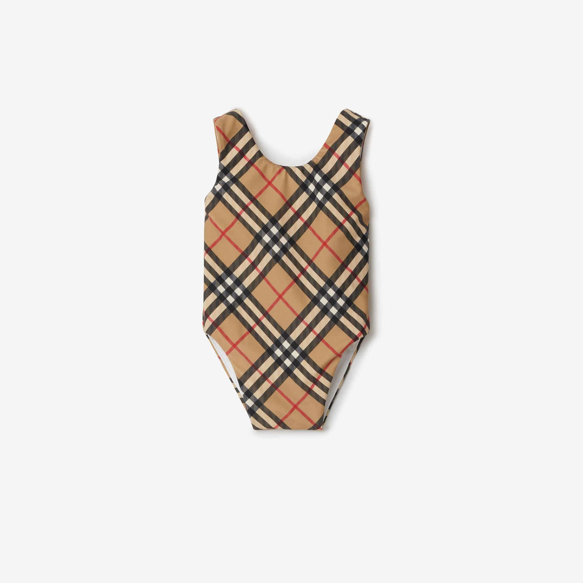 Burberry Check Çocuk Bej Mayo