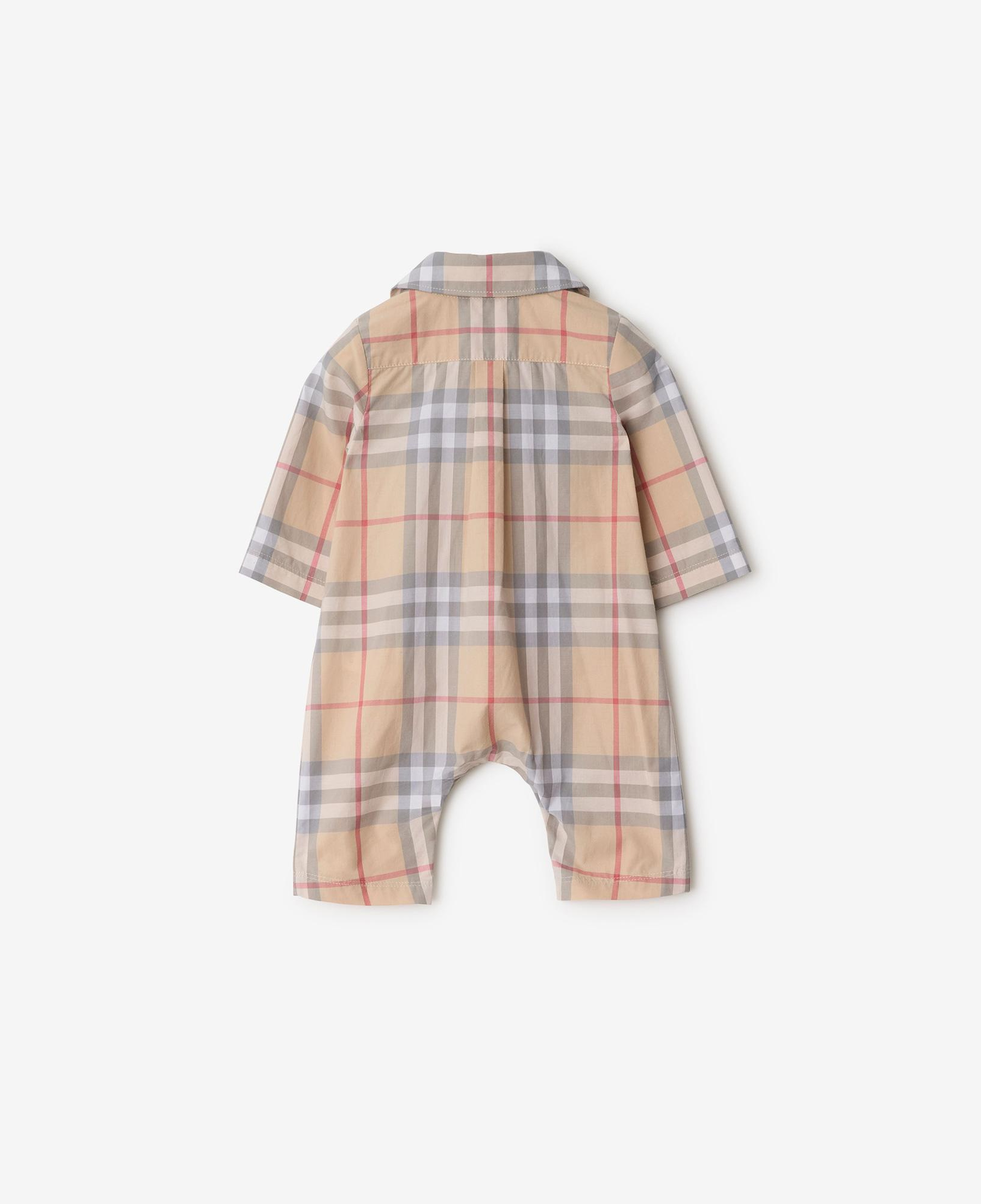 Burberry Çocuk Bej Bebek Tulumu