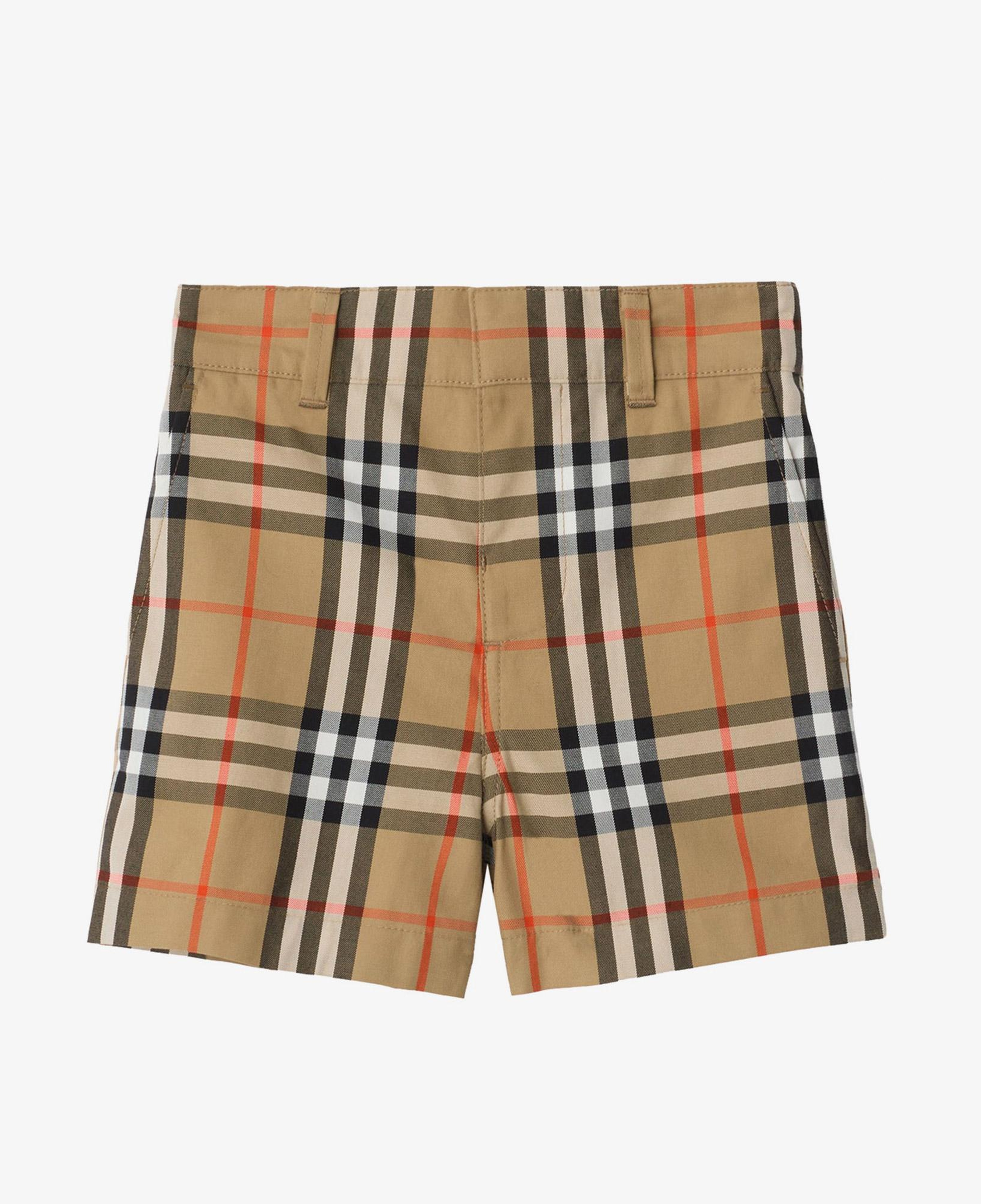 Burberry Oscar Check Çocuk Bej Şort