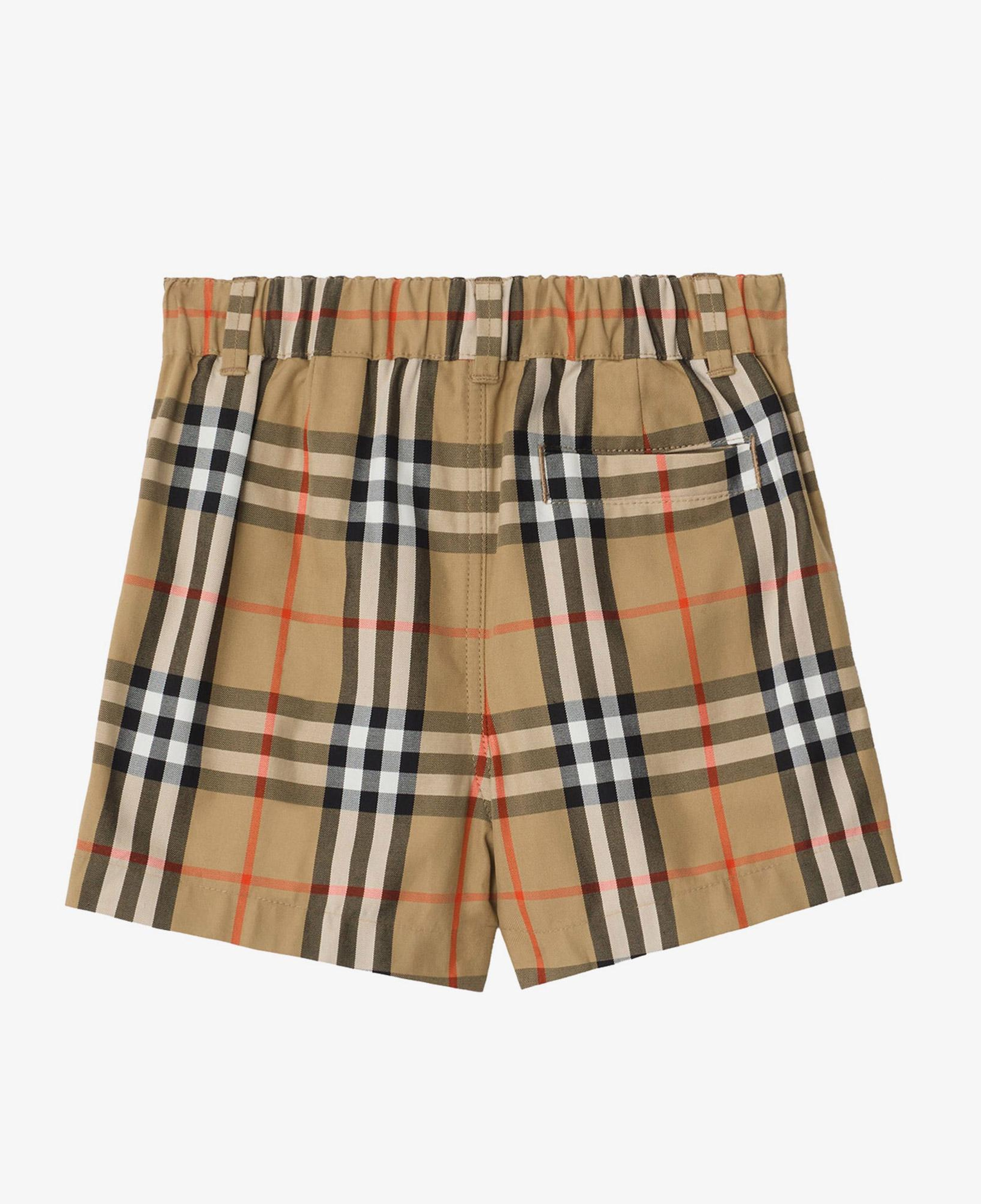Burberry Oscar Check Çocuk Bej Şort