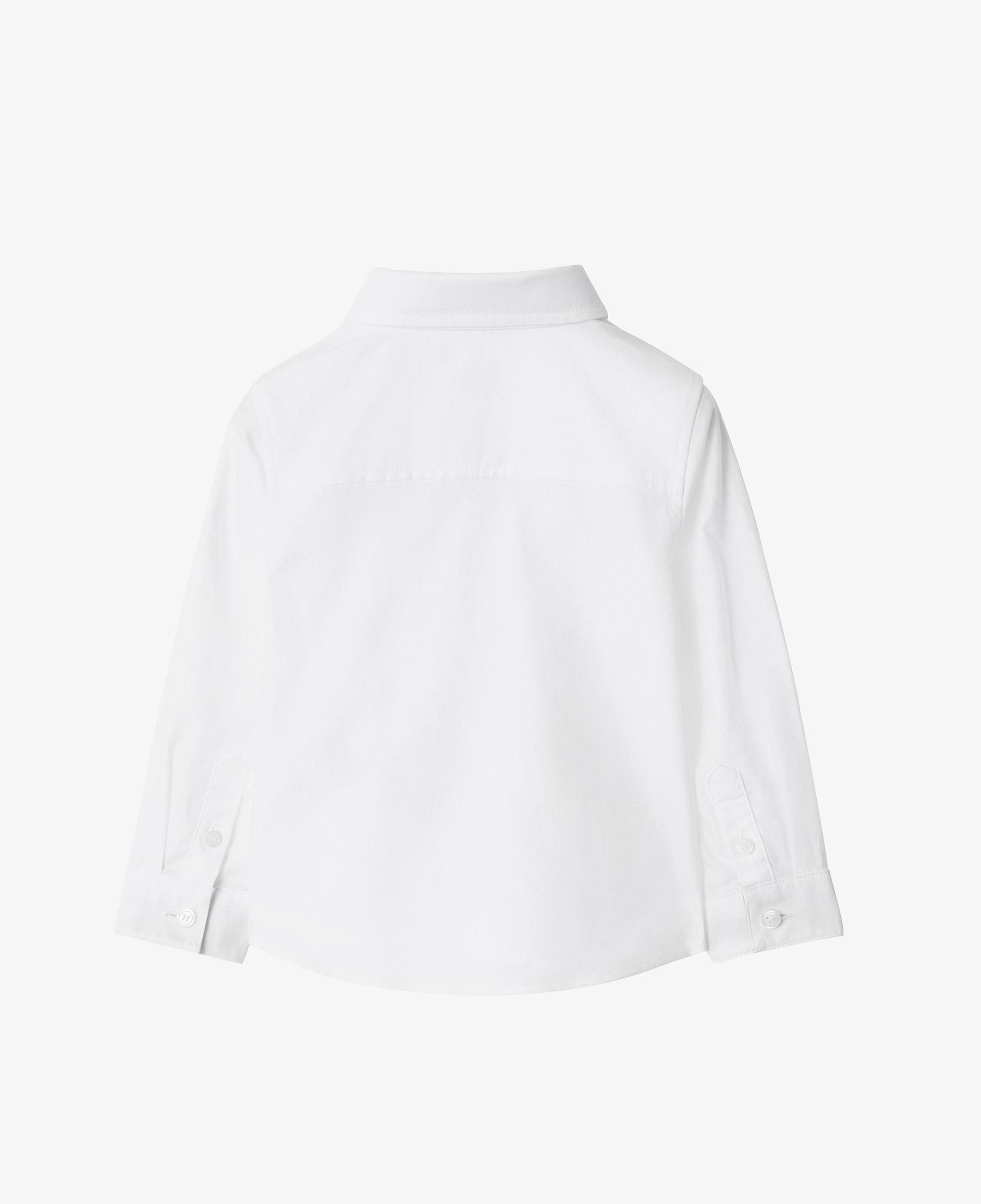 Burberry Owen Check Çocuk Beyaz Gömlek