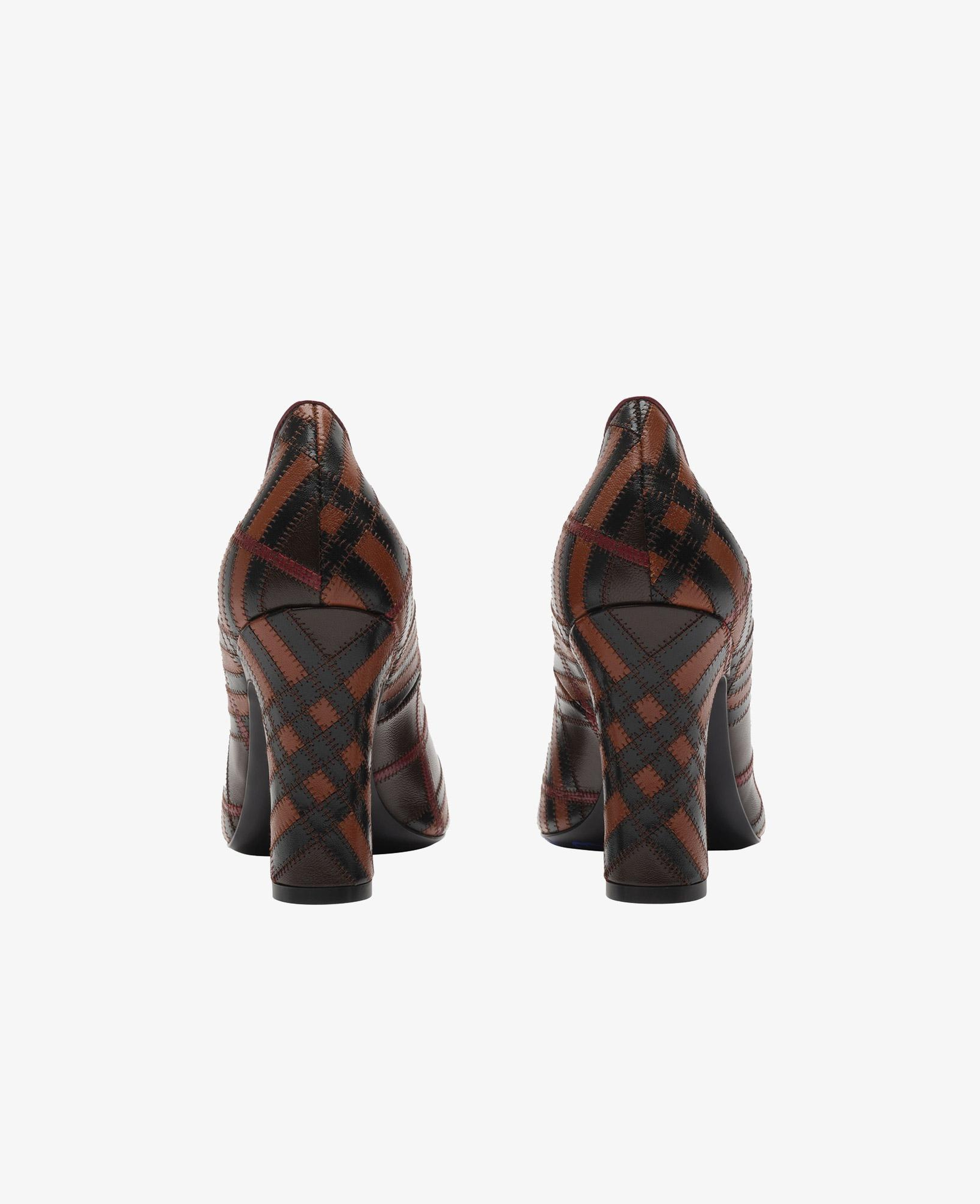Burberry Kadın Bordo Topuklu Ayakkabı