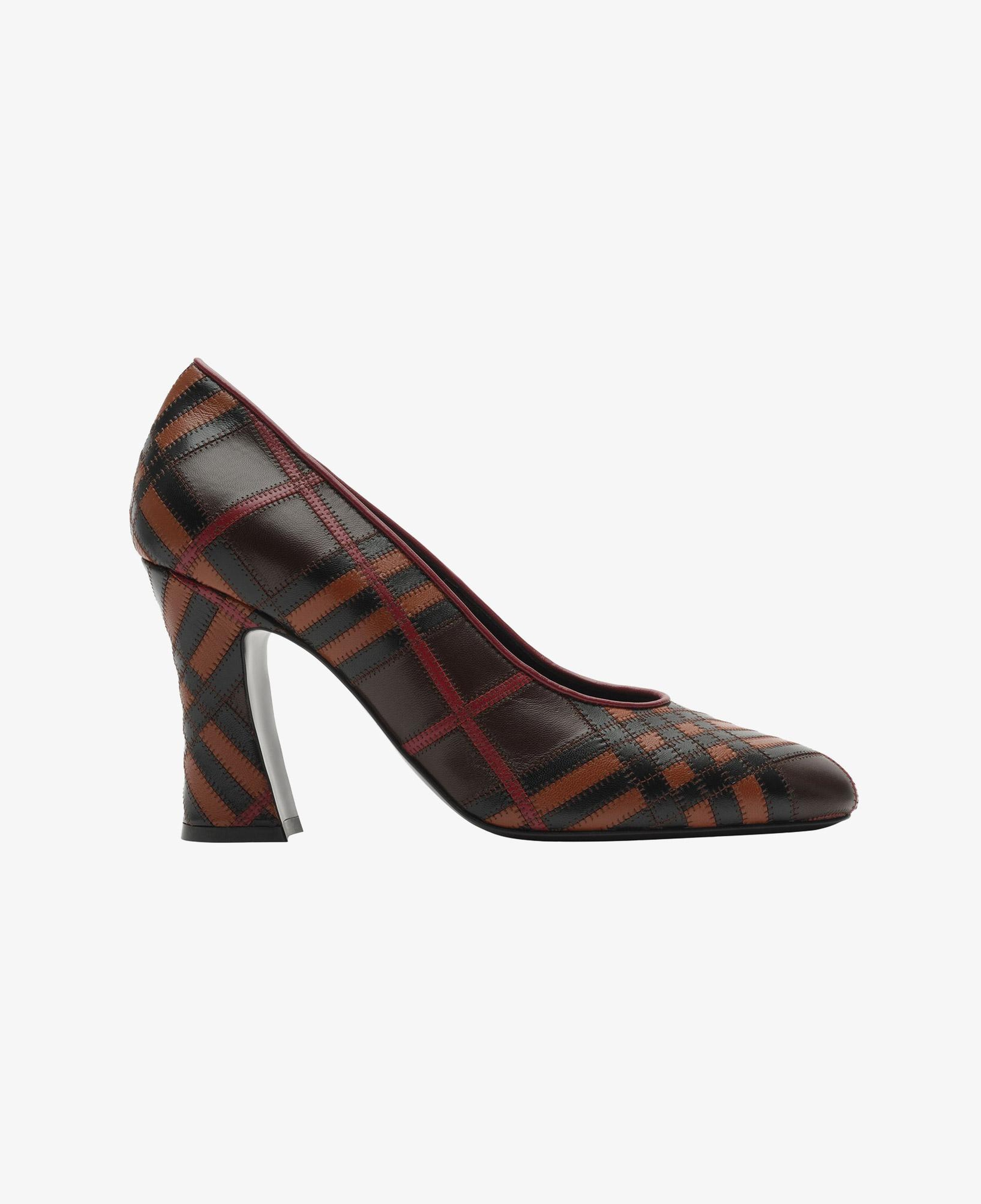 Burberry Kadın Bordo Topuklu Ayakkabı