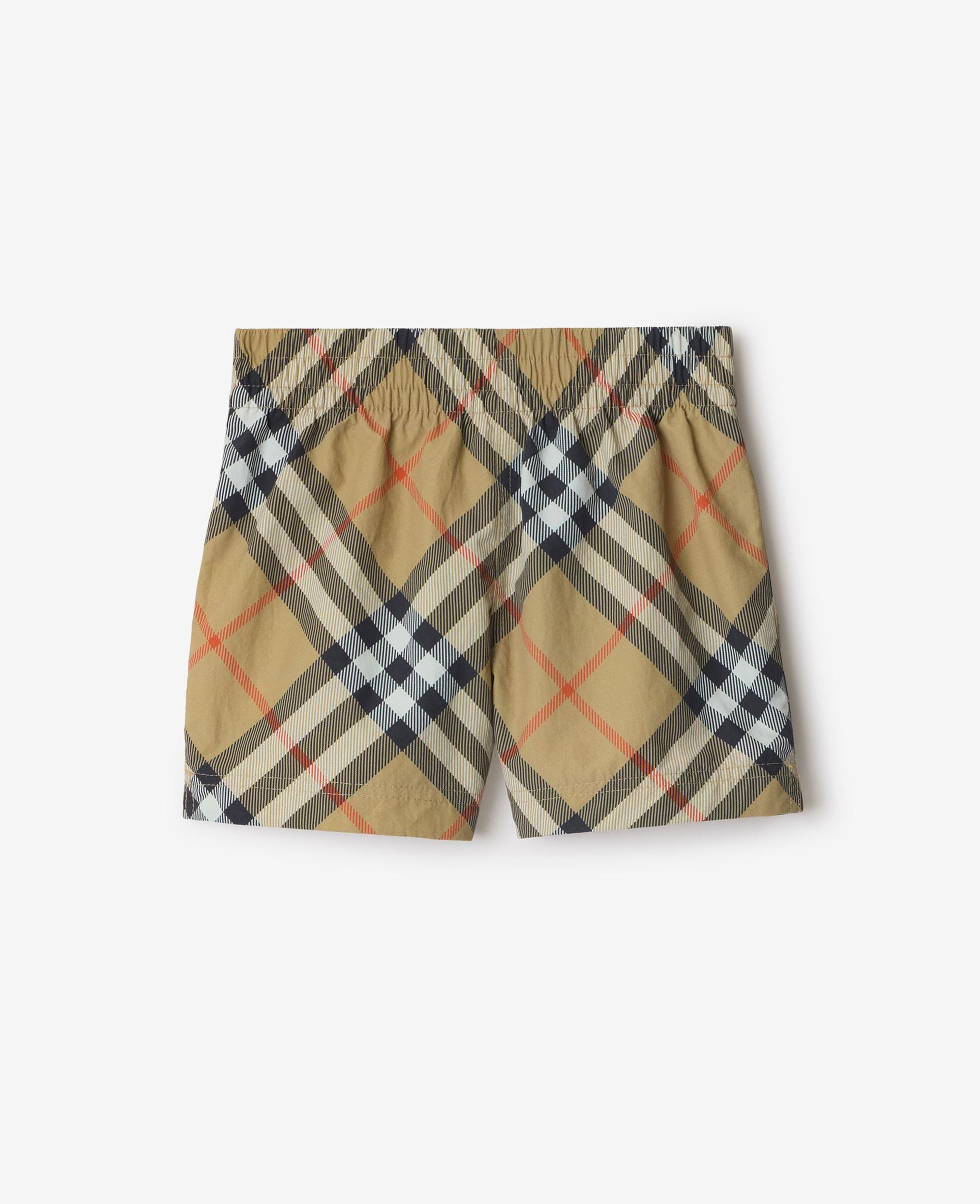 Burberry Atticus Çocuk Bej Deniz Şortu