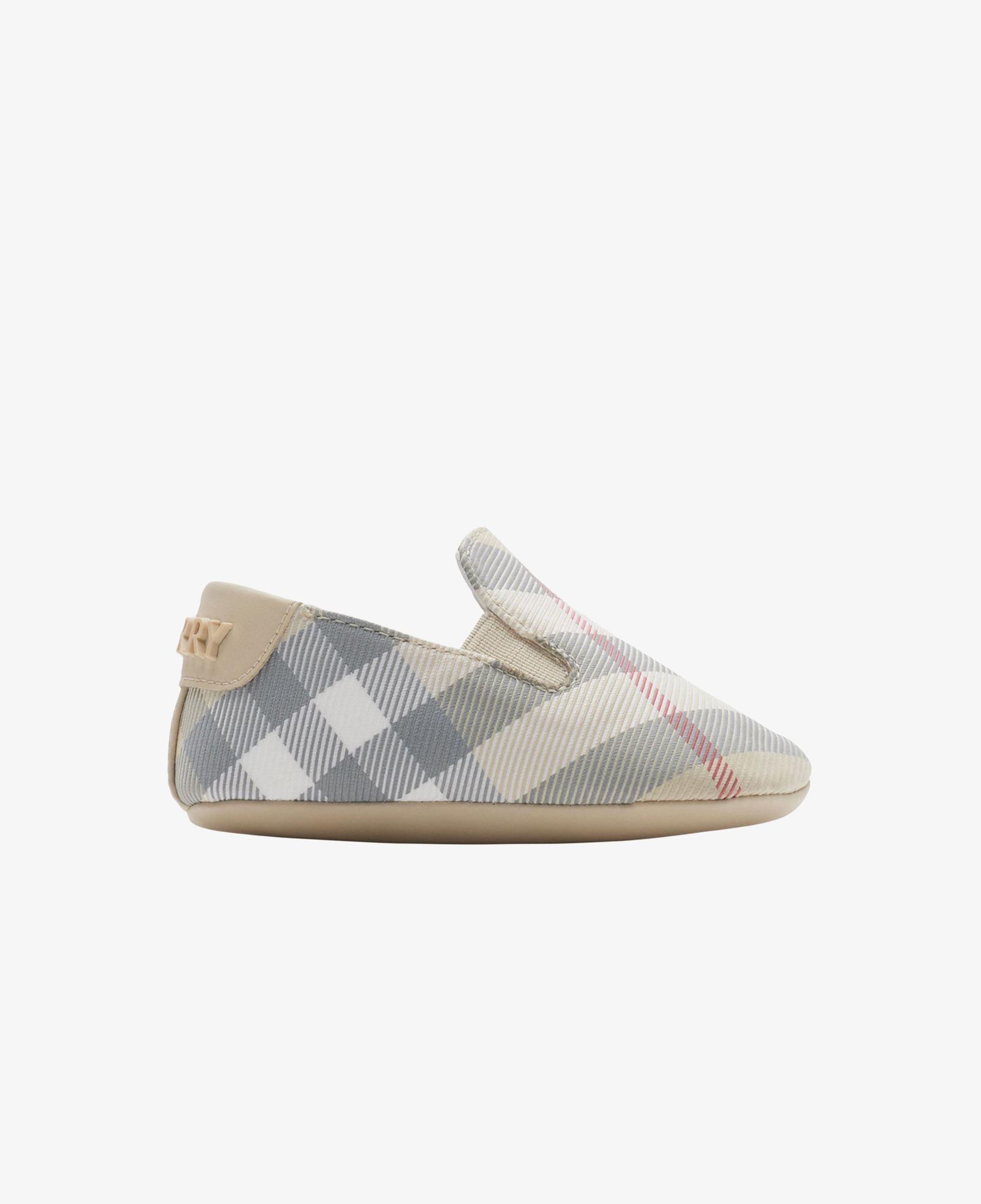 Burberry Marple Nylon Blend Booties Çocuk Bej Sneaker