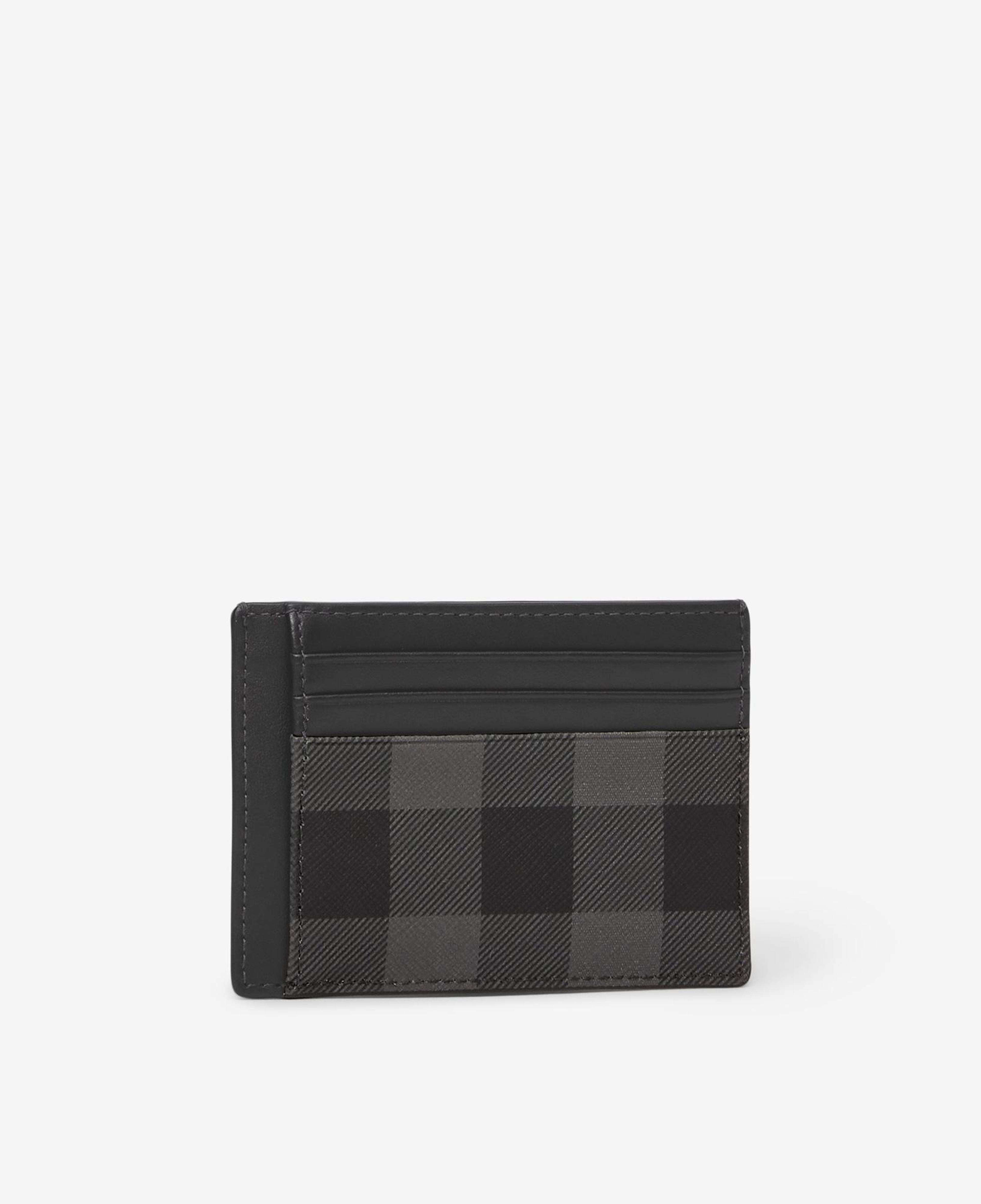 Burberry Check Money Clip Erkek Gri Kartlık