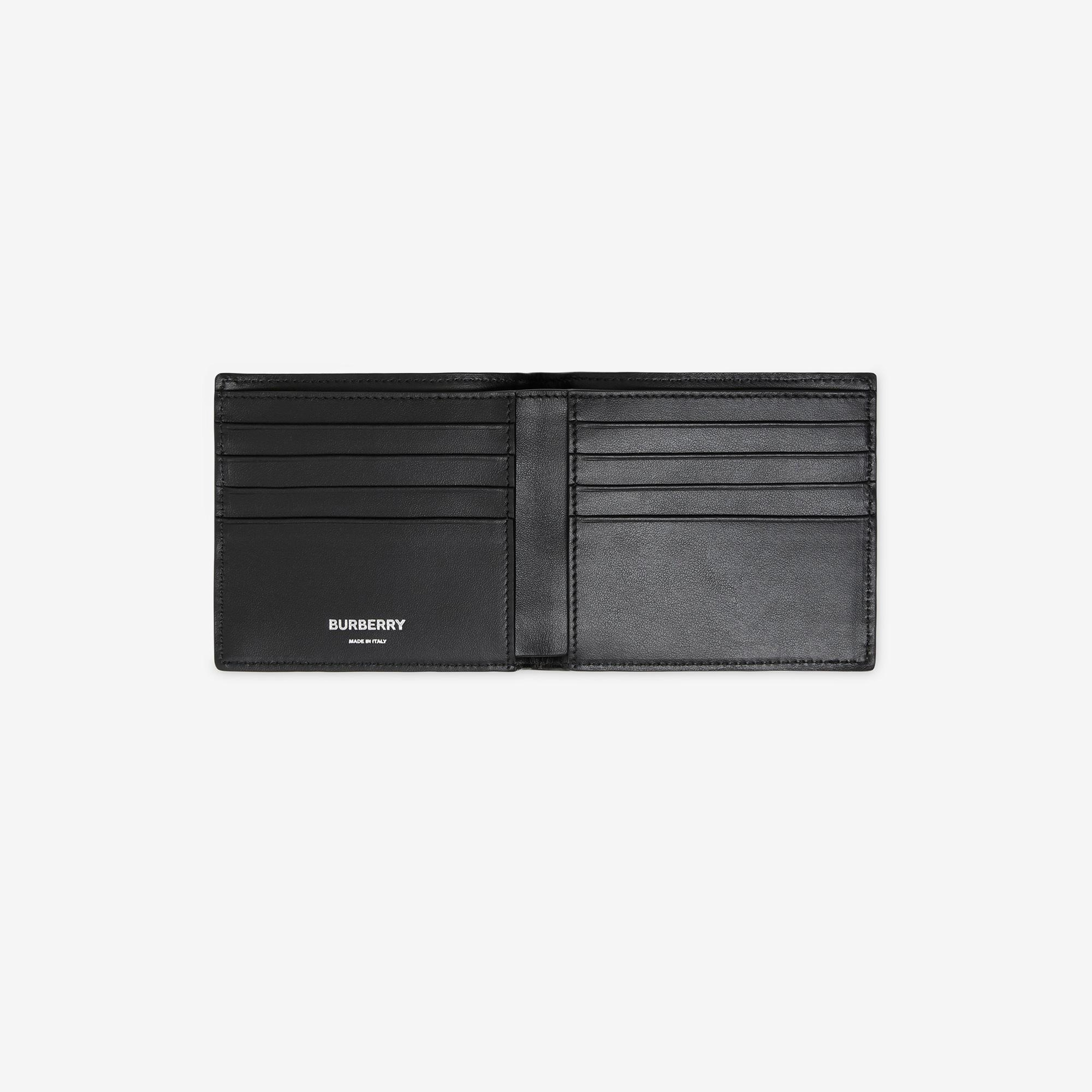 Burberry Check Bifold Erkek Bej Cüzdan