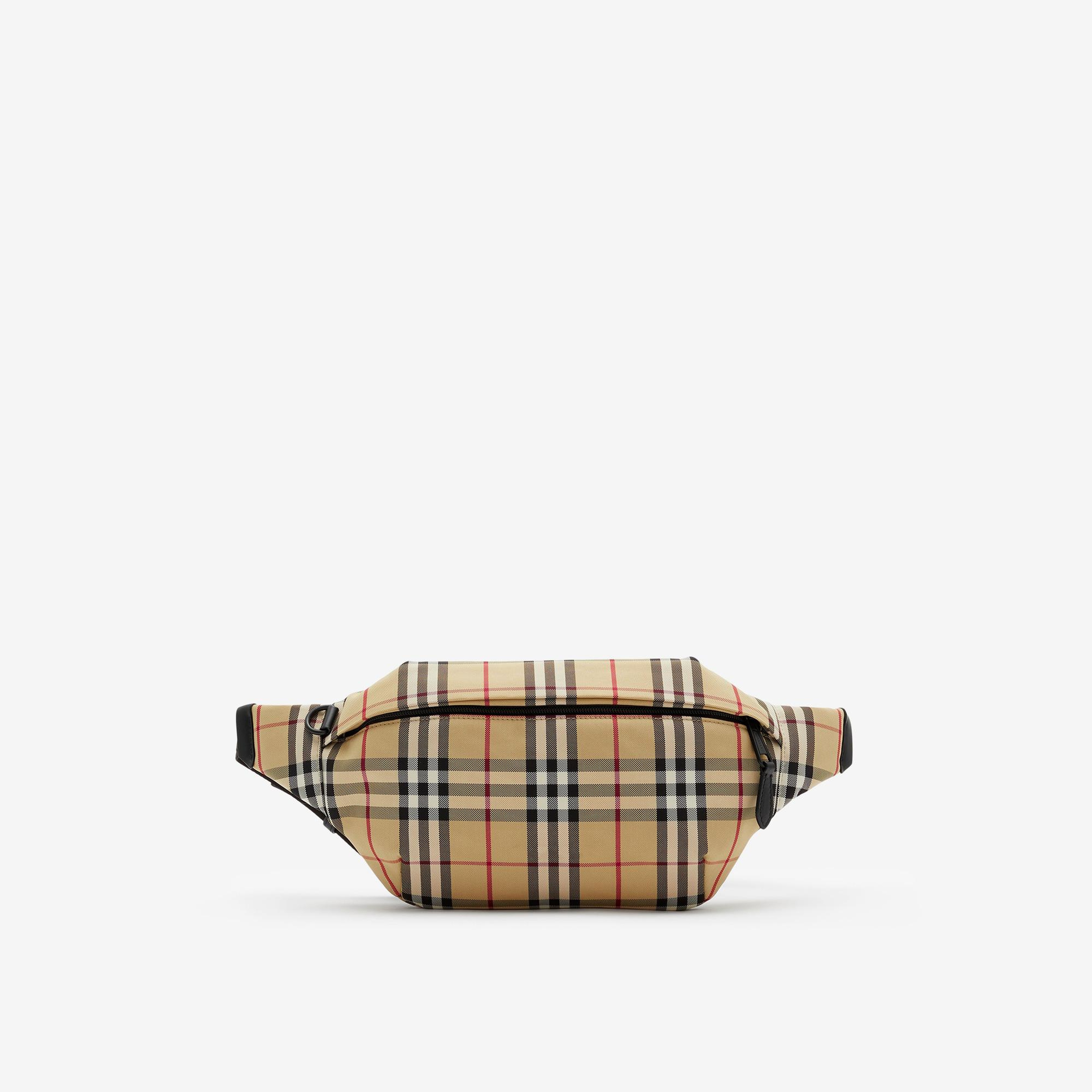 Burberry Sonny Erkek Bej Bel Çantası