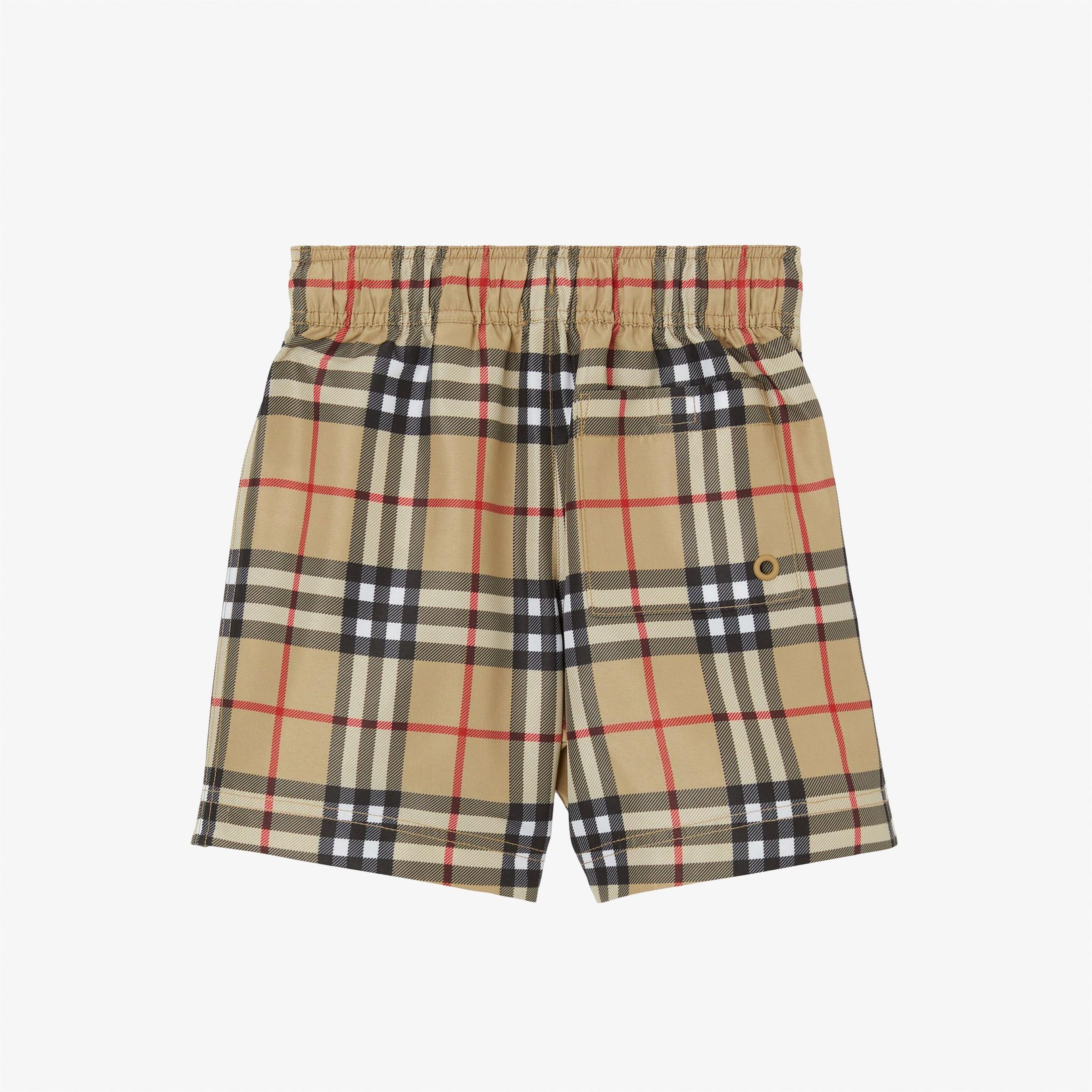 Burberry Malcolm Vintage Çocuk Bej Mayo