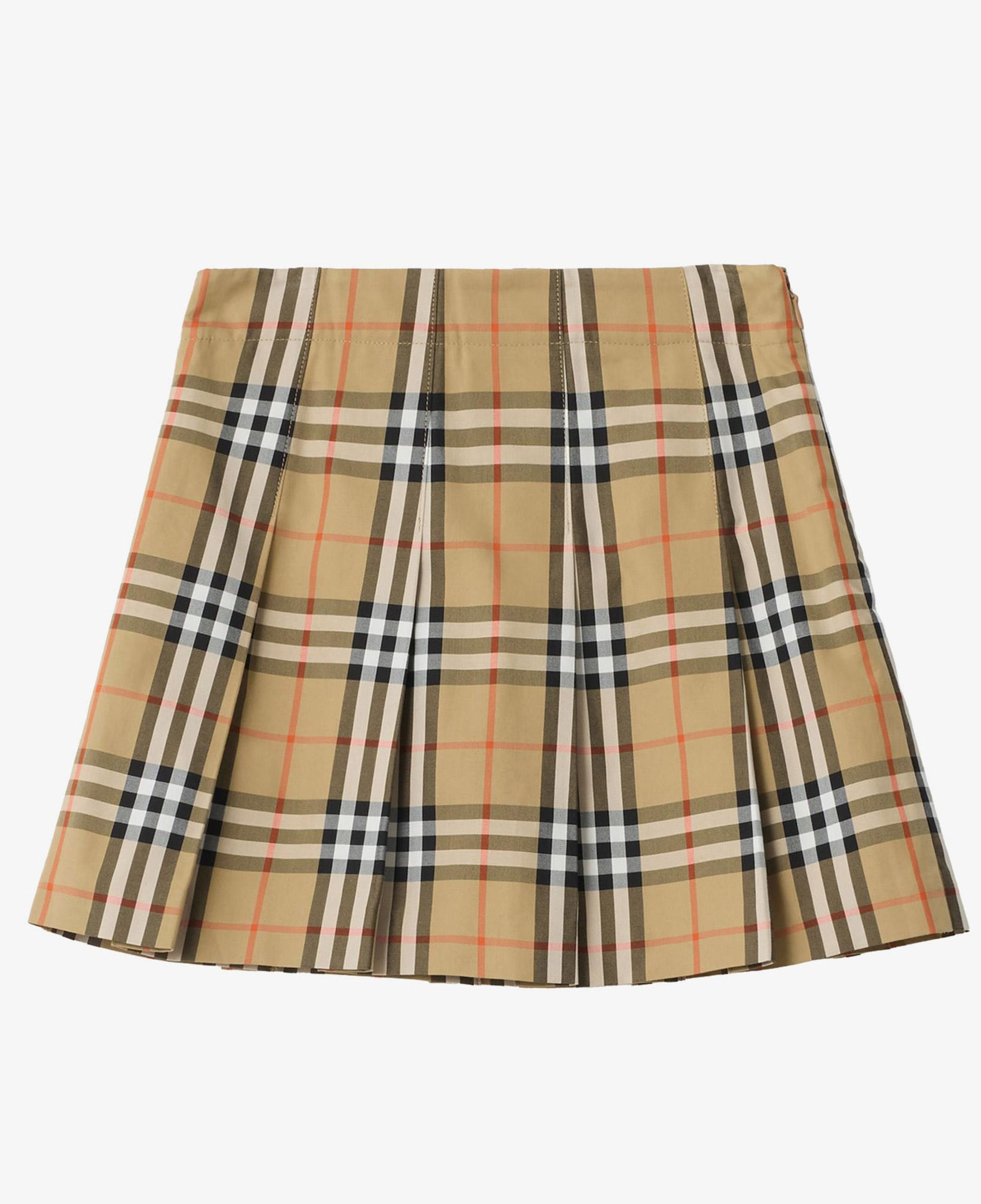 Burberry Gabrıelle Check Çocuk Bej Etek