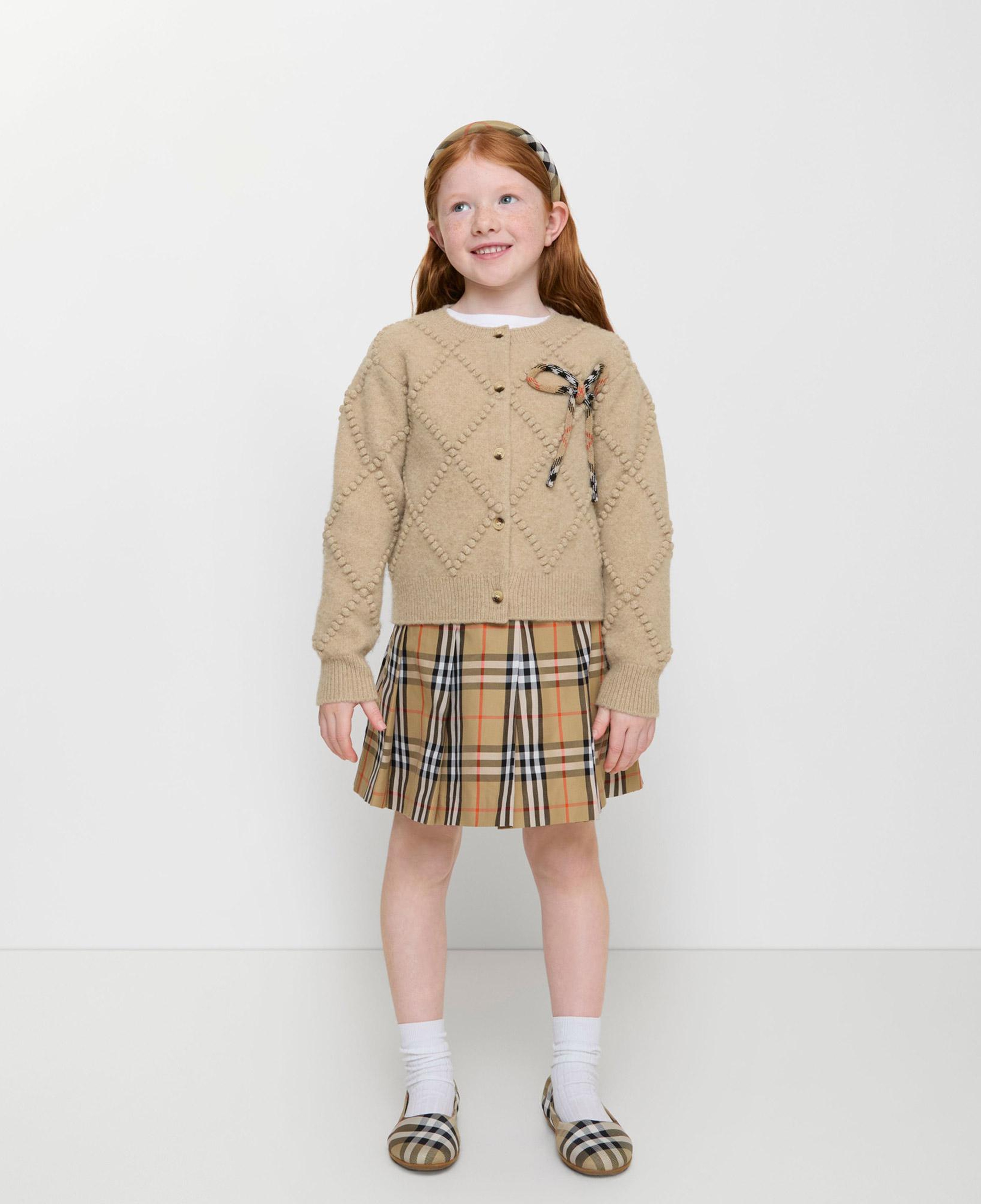 Burberry Gabrıelle Check Çocuk Bej Etek