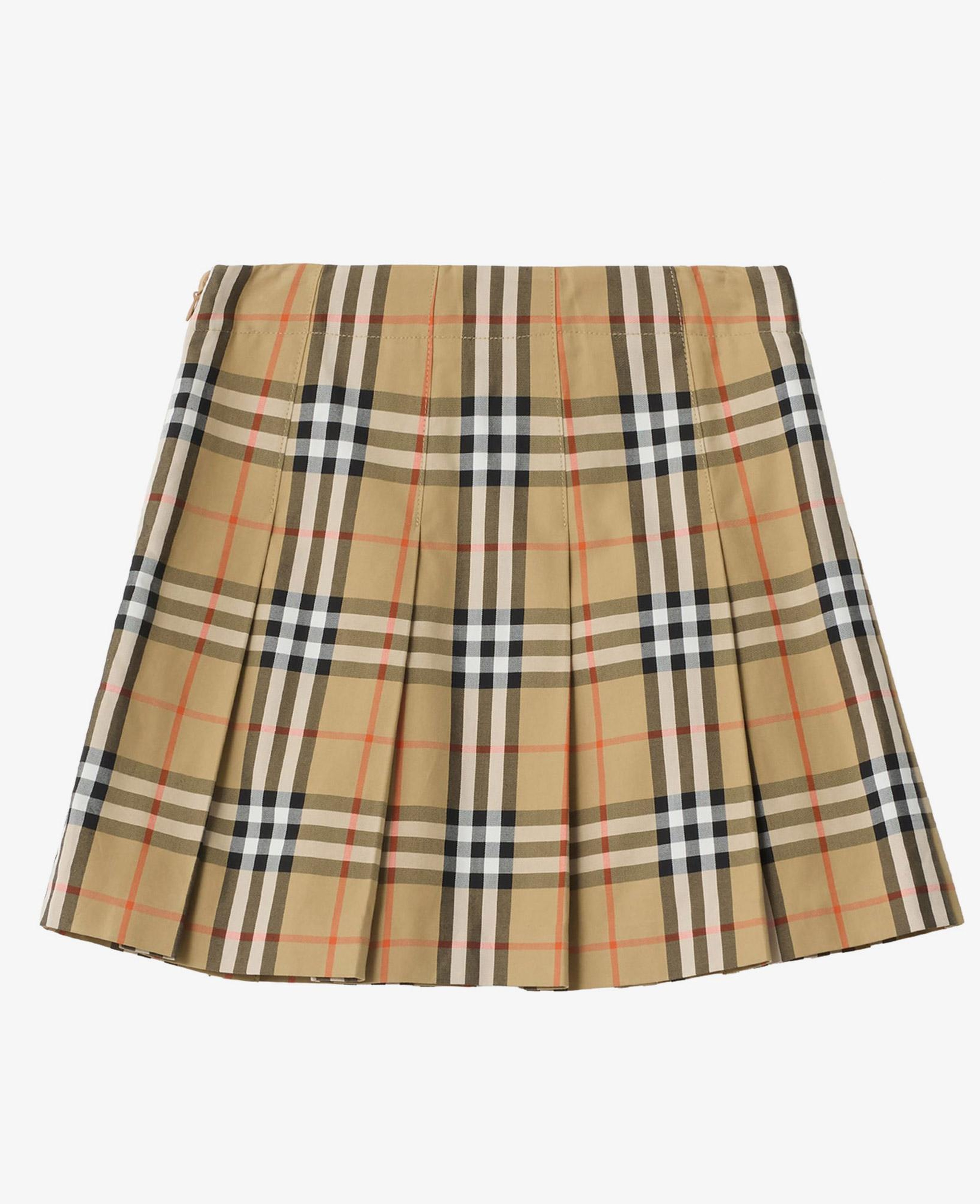 Burberry Gabrıelle Check Çocuk Bej Etek