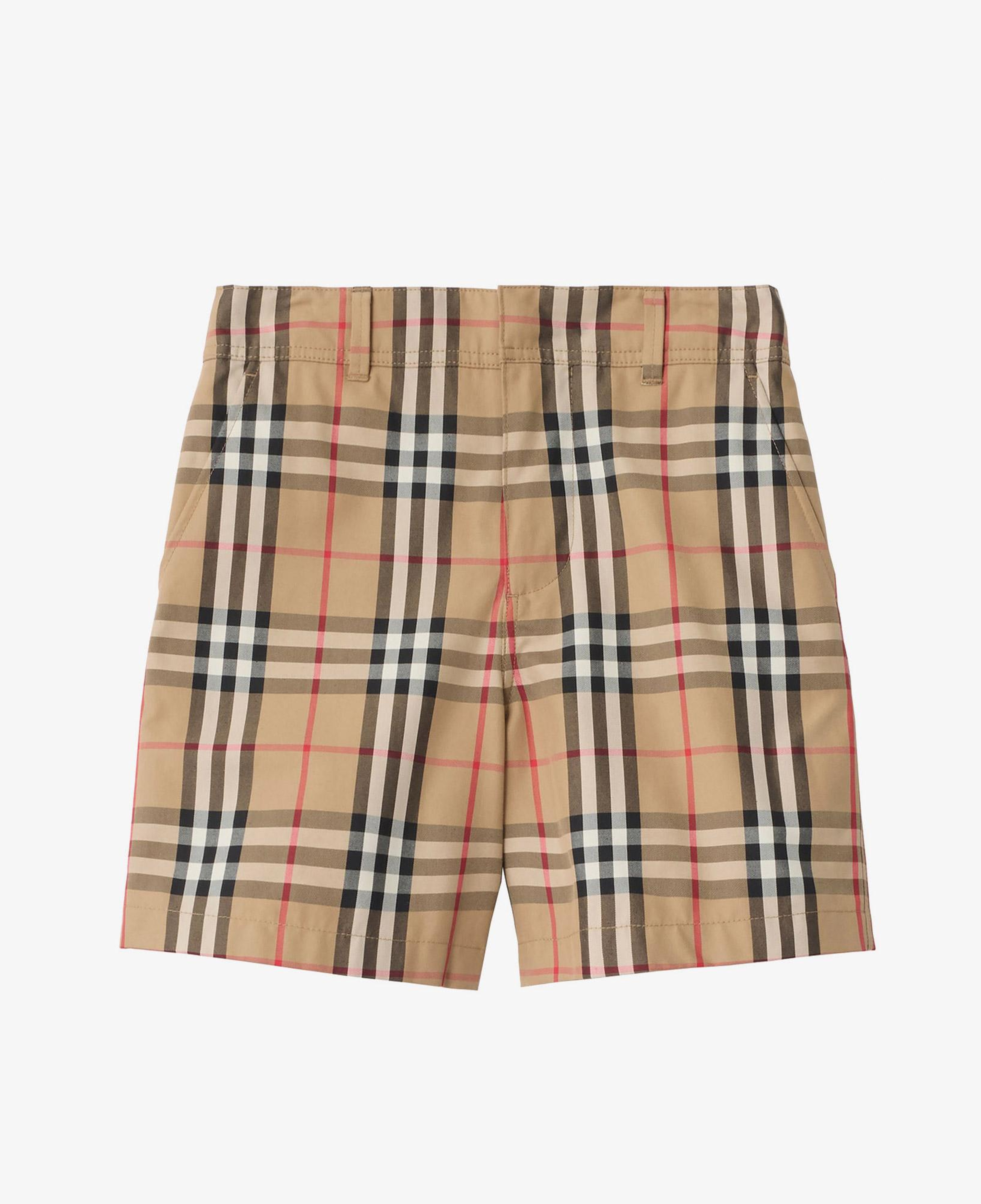 Burberry Oscar Check Çocuk Bej Şort