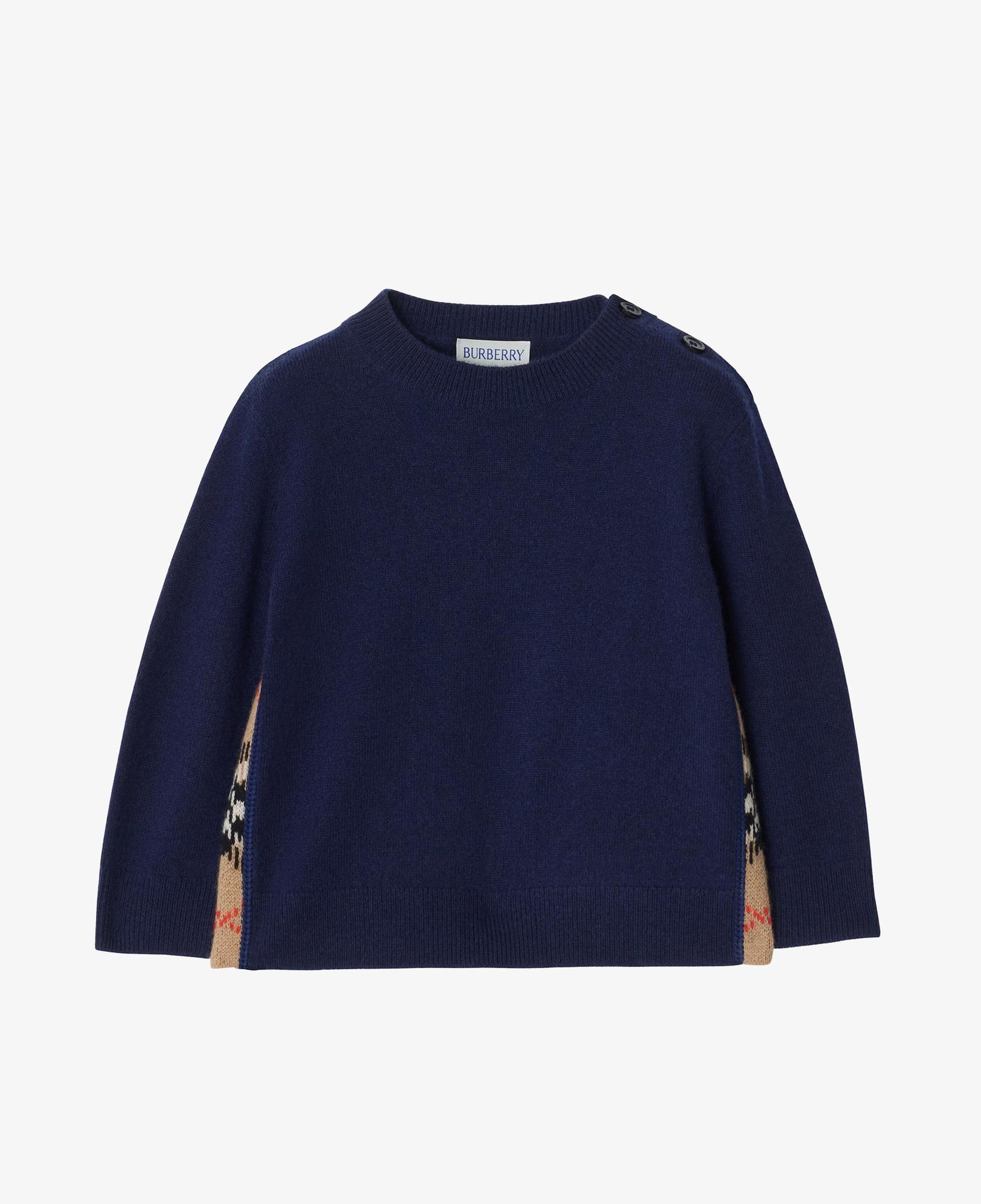 Burberry Bryce Çocuk Lacivert Triko