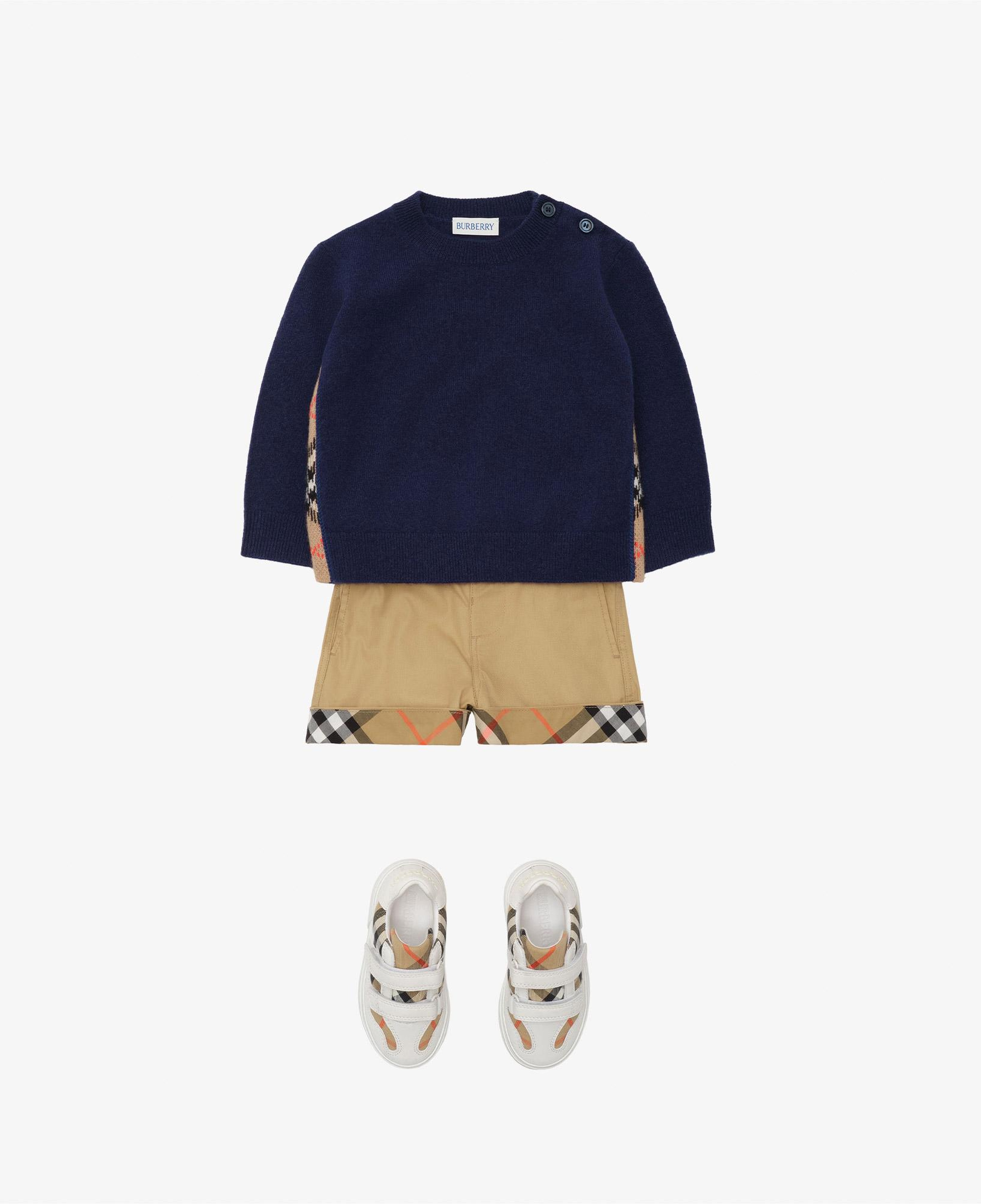 Burberry Bryce Çocuk Lacivert Triko