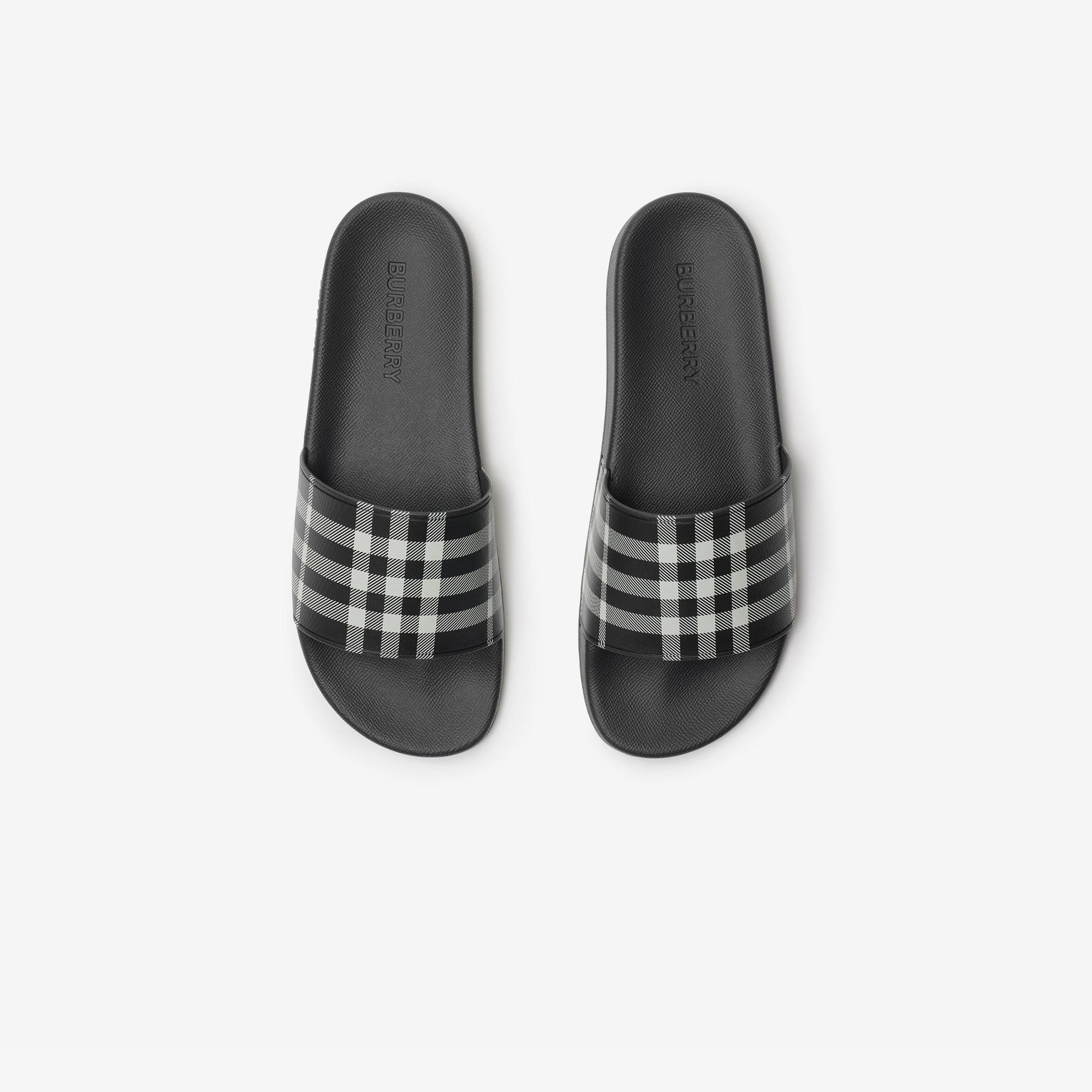 Burberry Sdl Furley Erkek Siyah Terlik