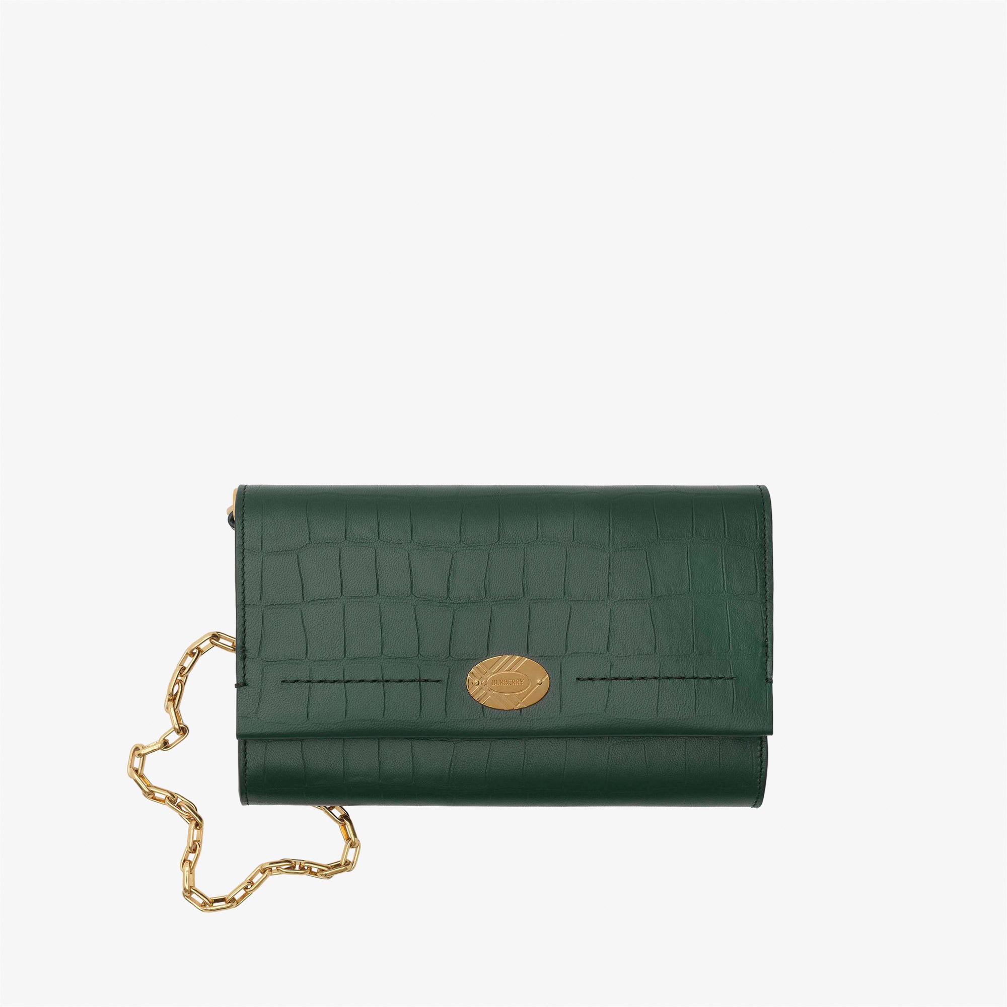 Burberry Cotswolds Kadın Yeşil Omuz Çantası