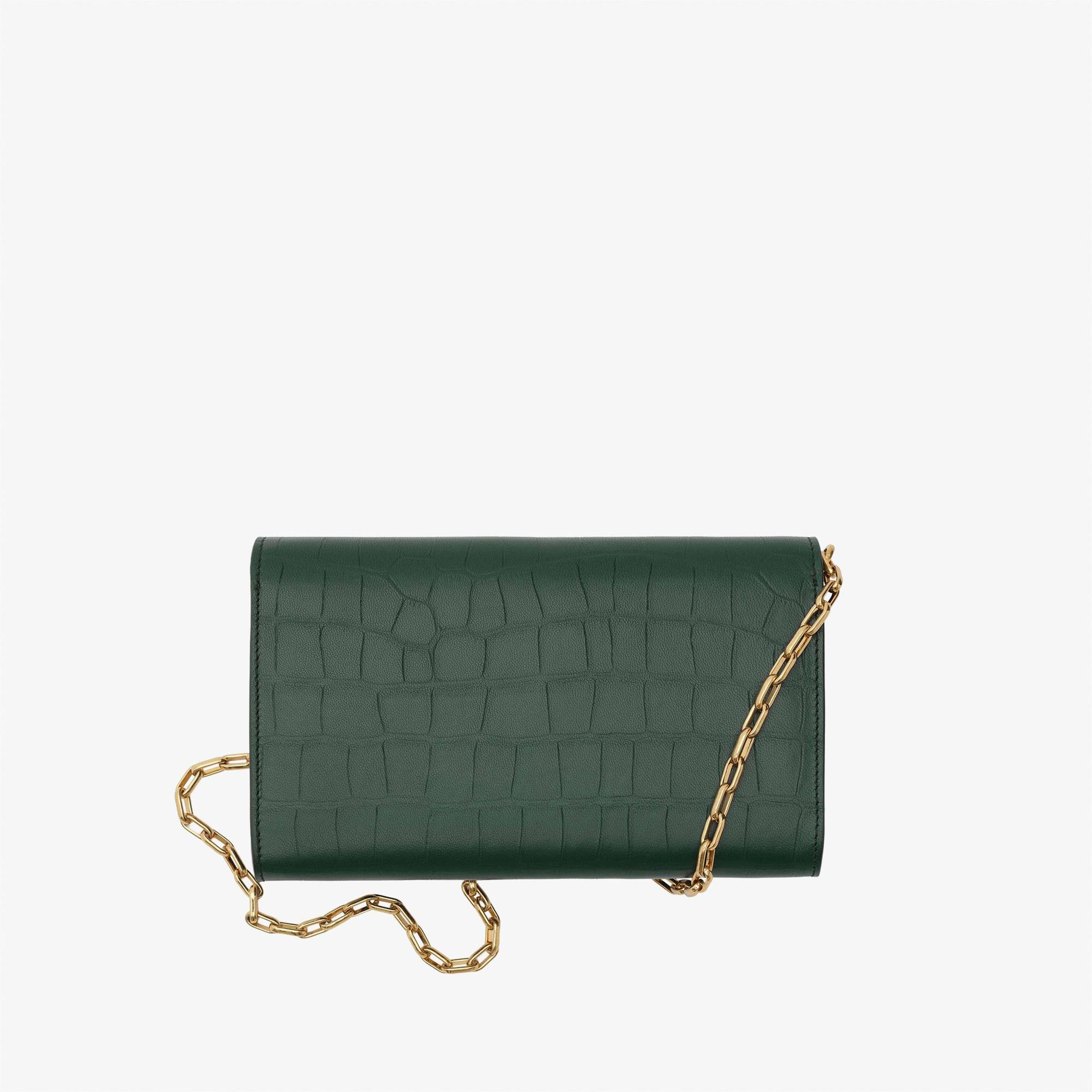 Burberry Cotswolds Kadın Yeşil Omuz Çantası