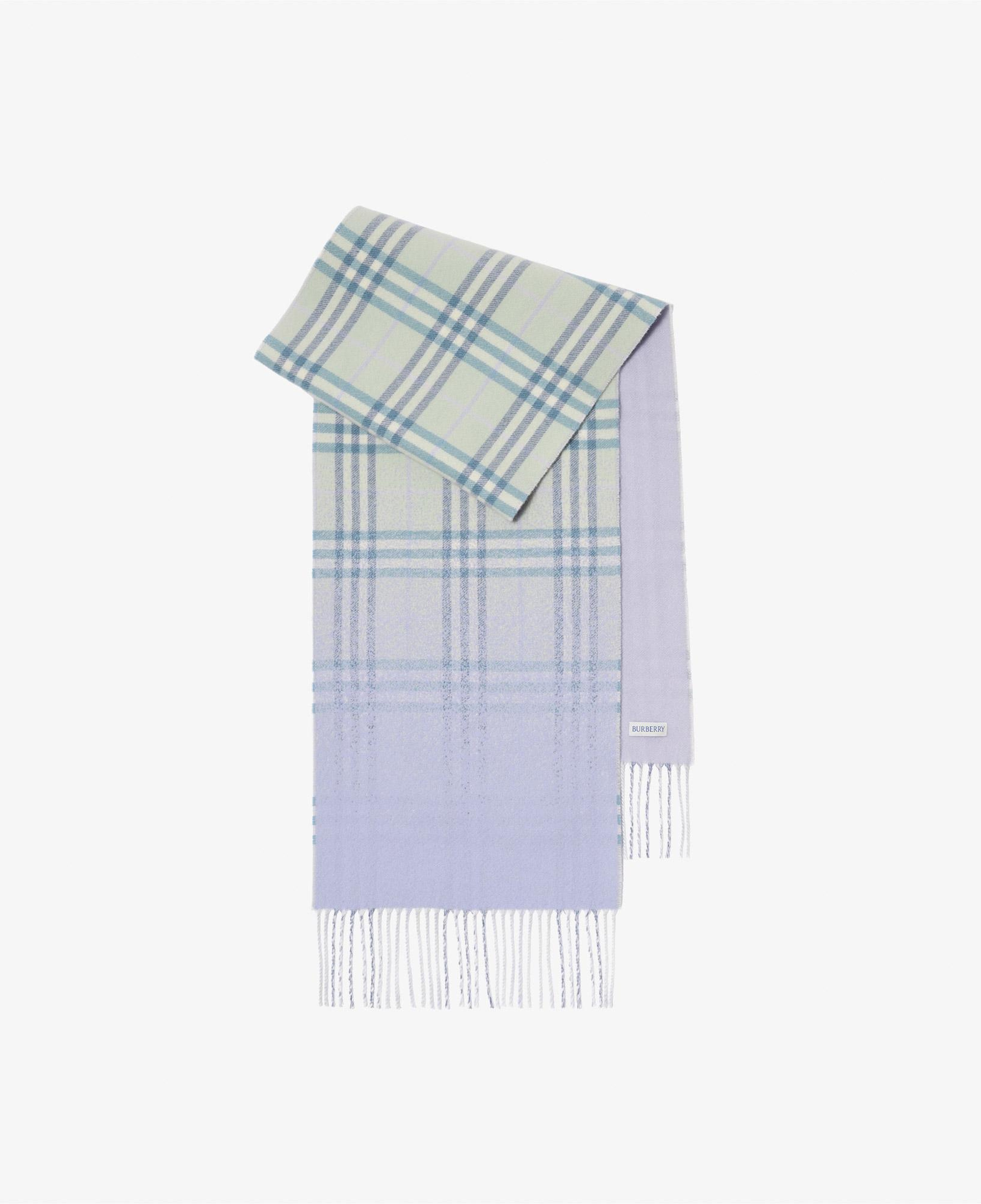 Burberry Gradıent Check Kadın Yeşil Atkı