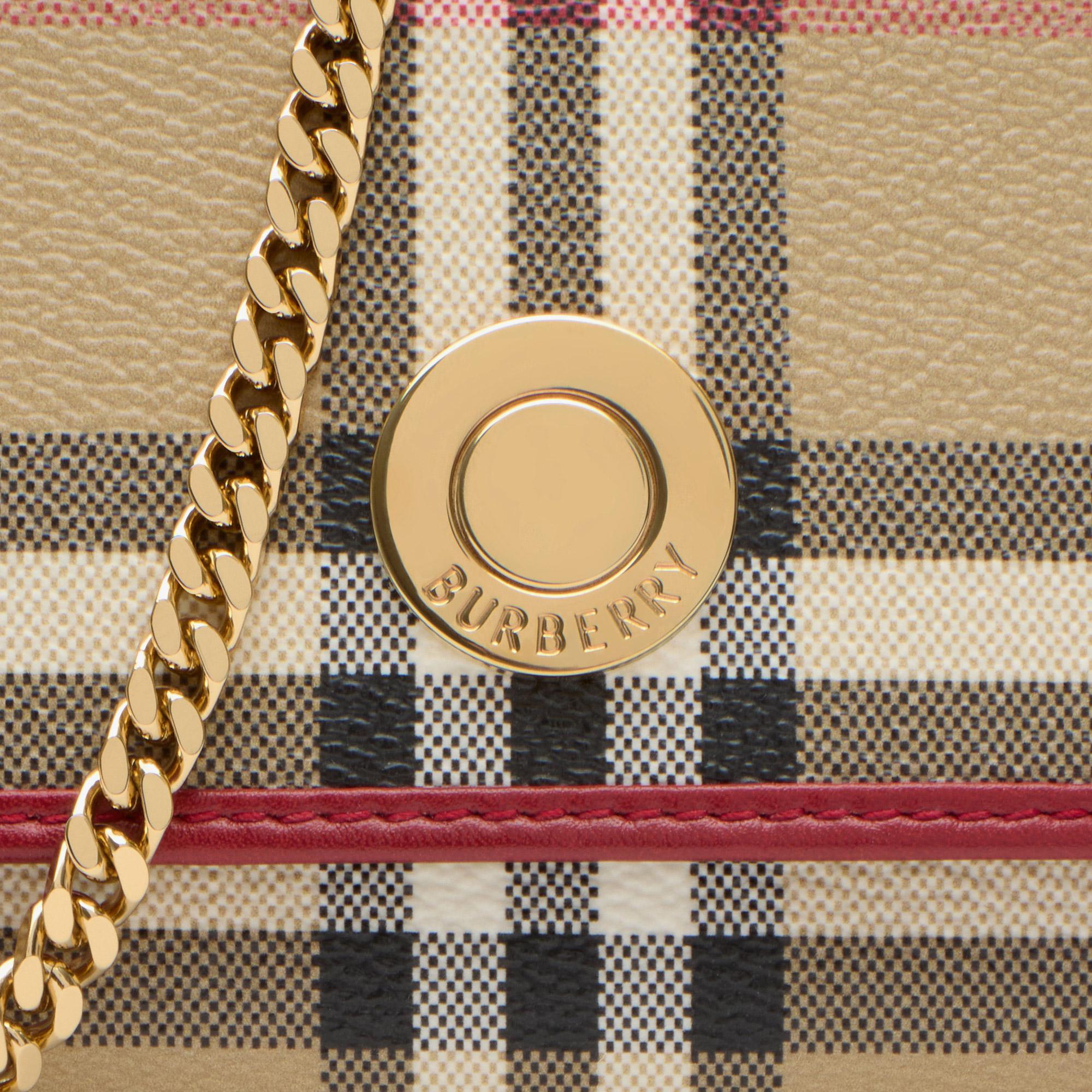 Burberry Hannah Kadın Bej Omuz Çantası