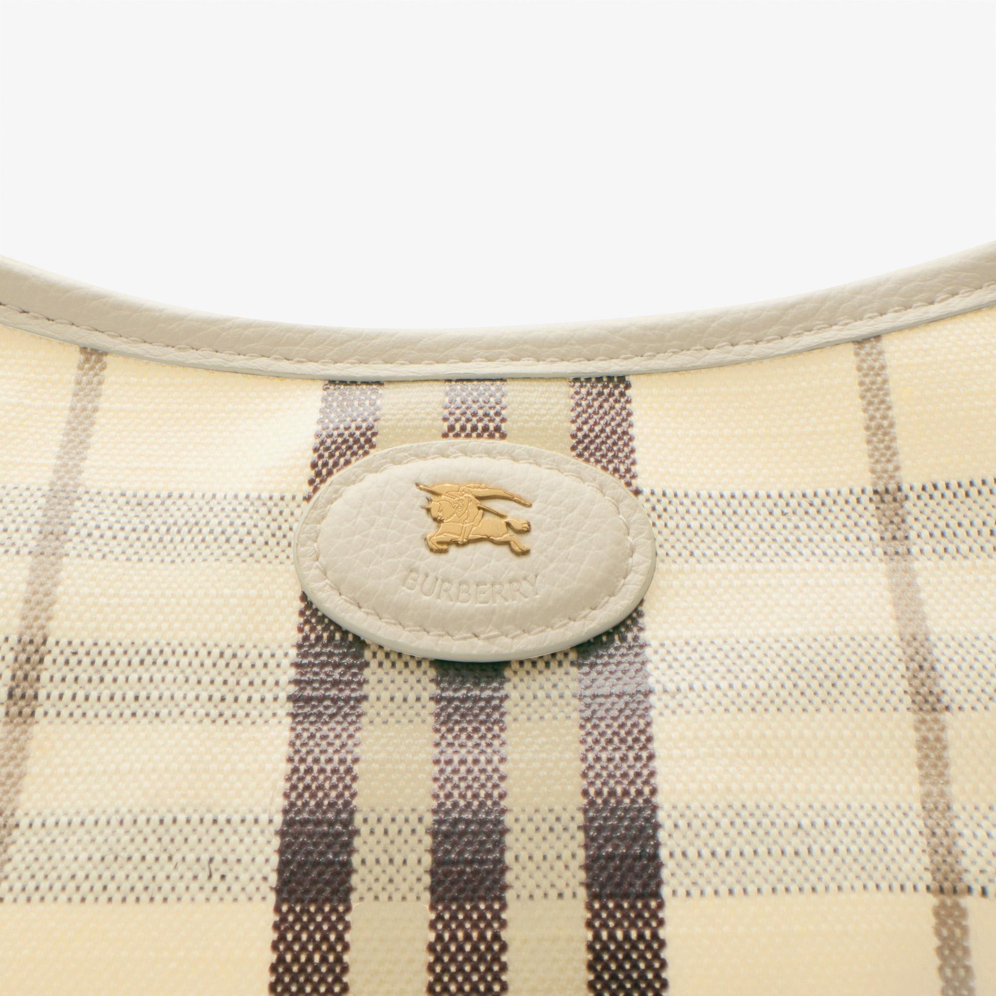 Burberry Hıghlands Baguette Kadın Bej Omuz Çantası