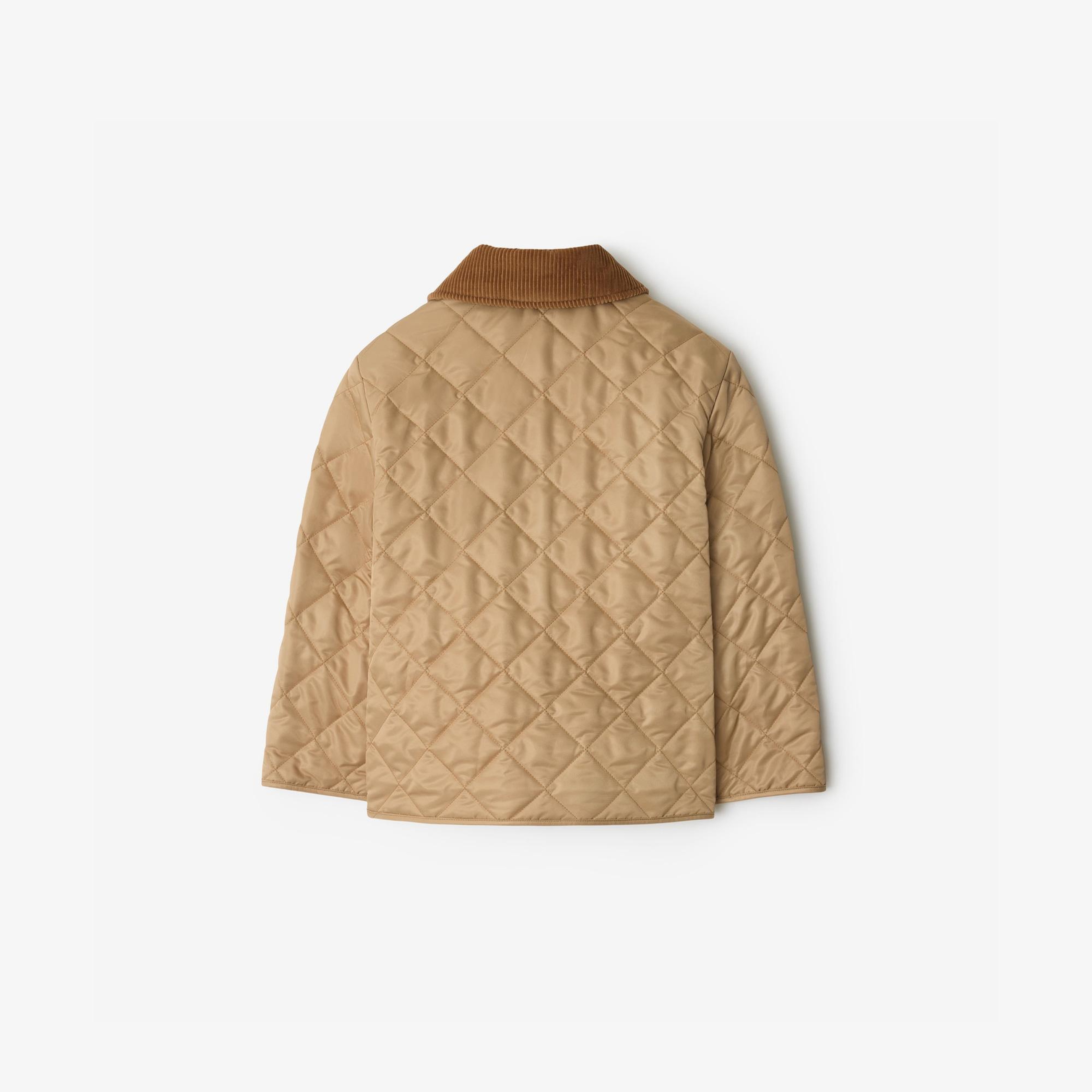 Burberry Milo Quilted Barn Çocuk Bej Mont