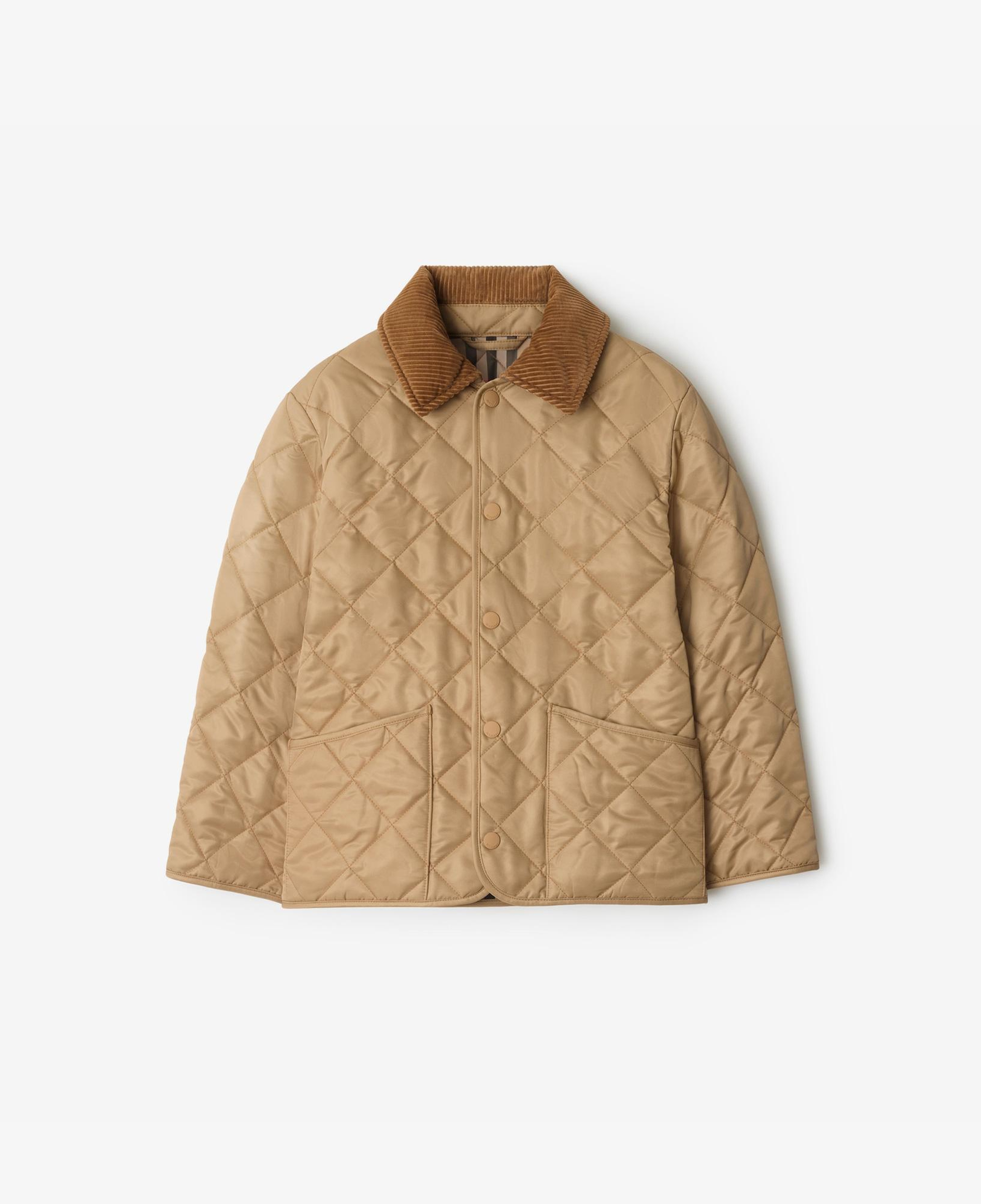 Burberry Milo Quilted Barn Çocuk Bej Mont