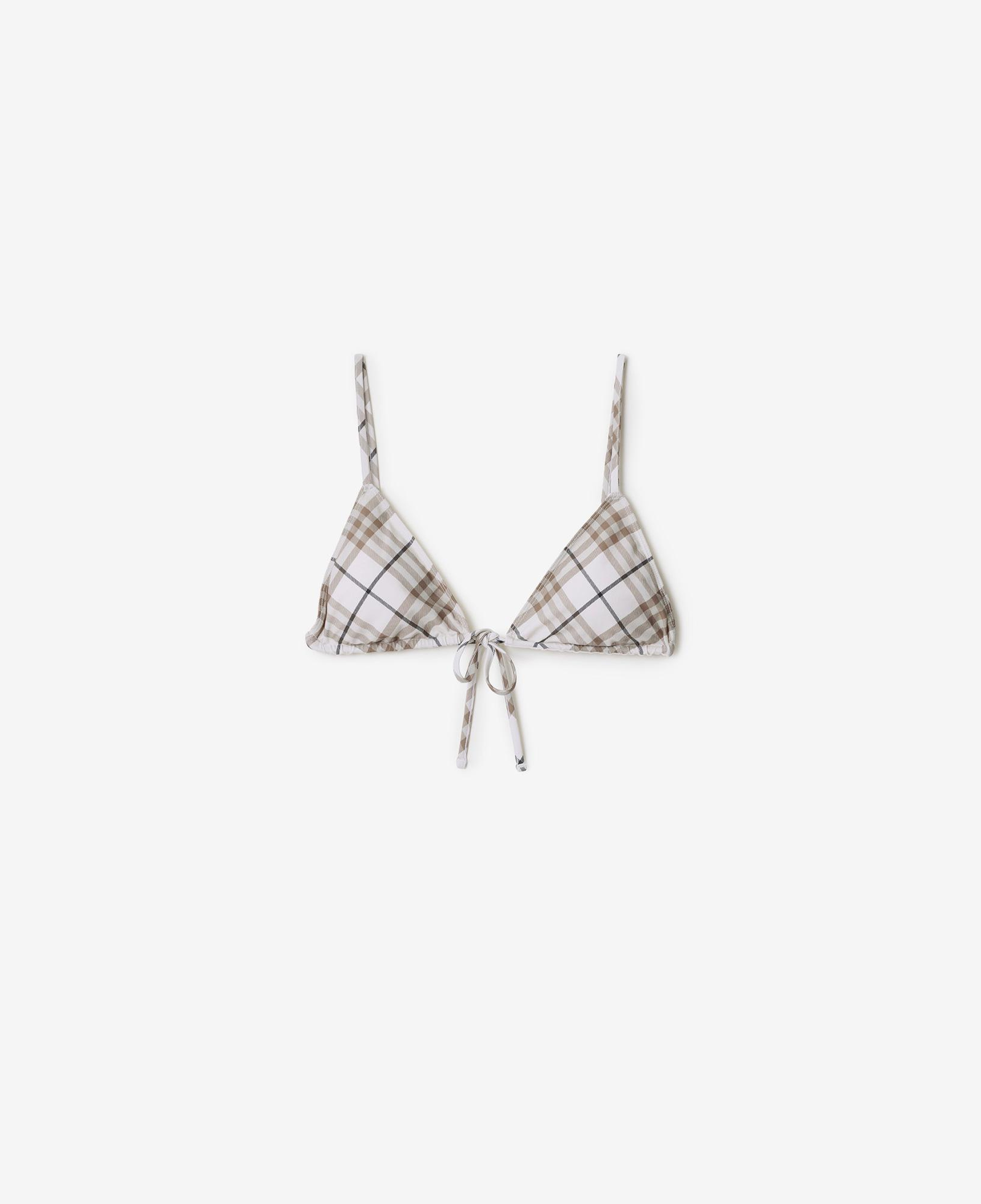 Burberry For Top Kadın Krem Bikini Üstü