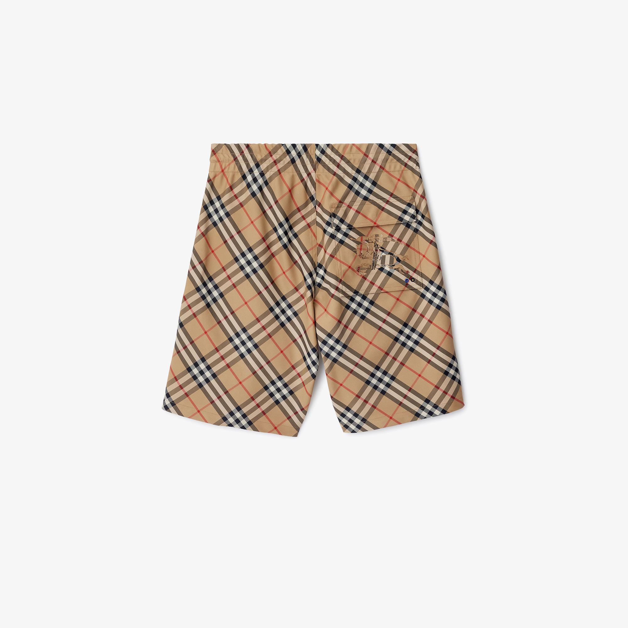 Burberry Check Erkek Bej Şort