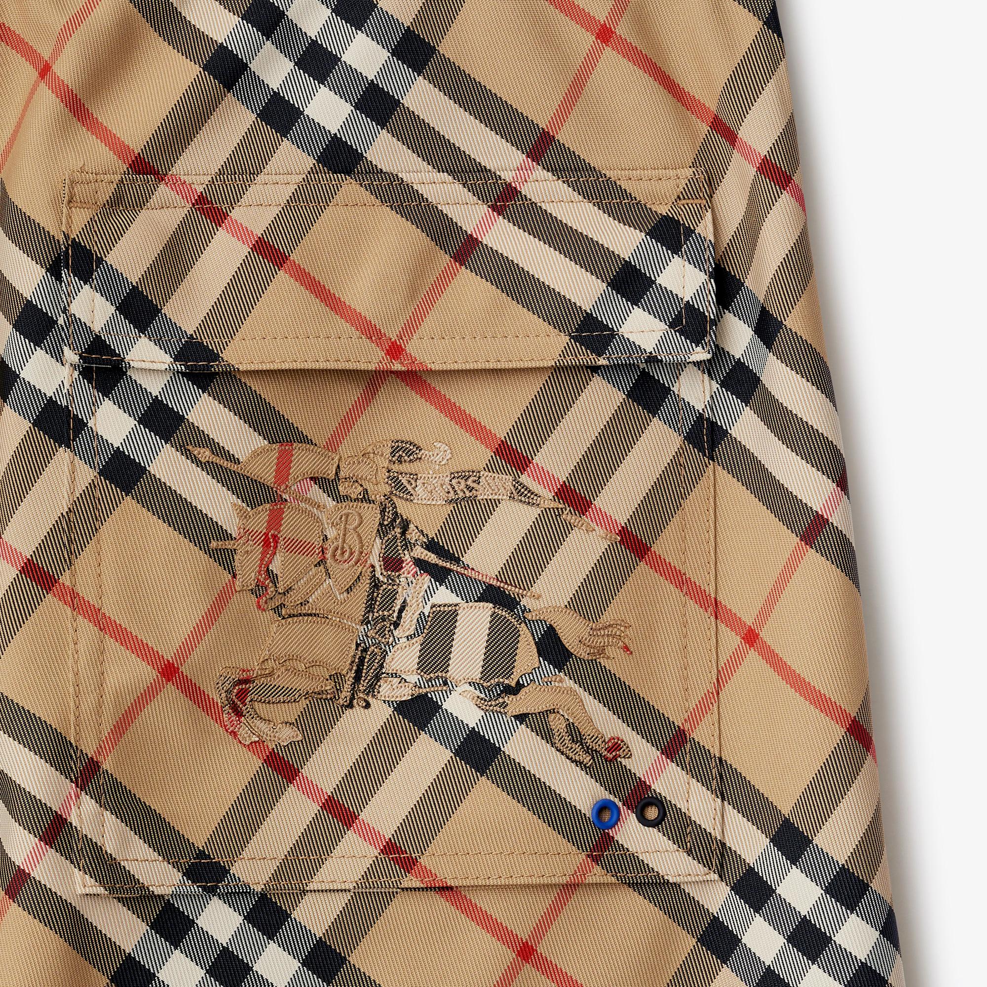 Burberry Check Erkek Bej Şort