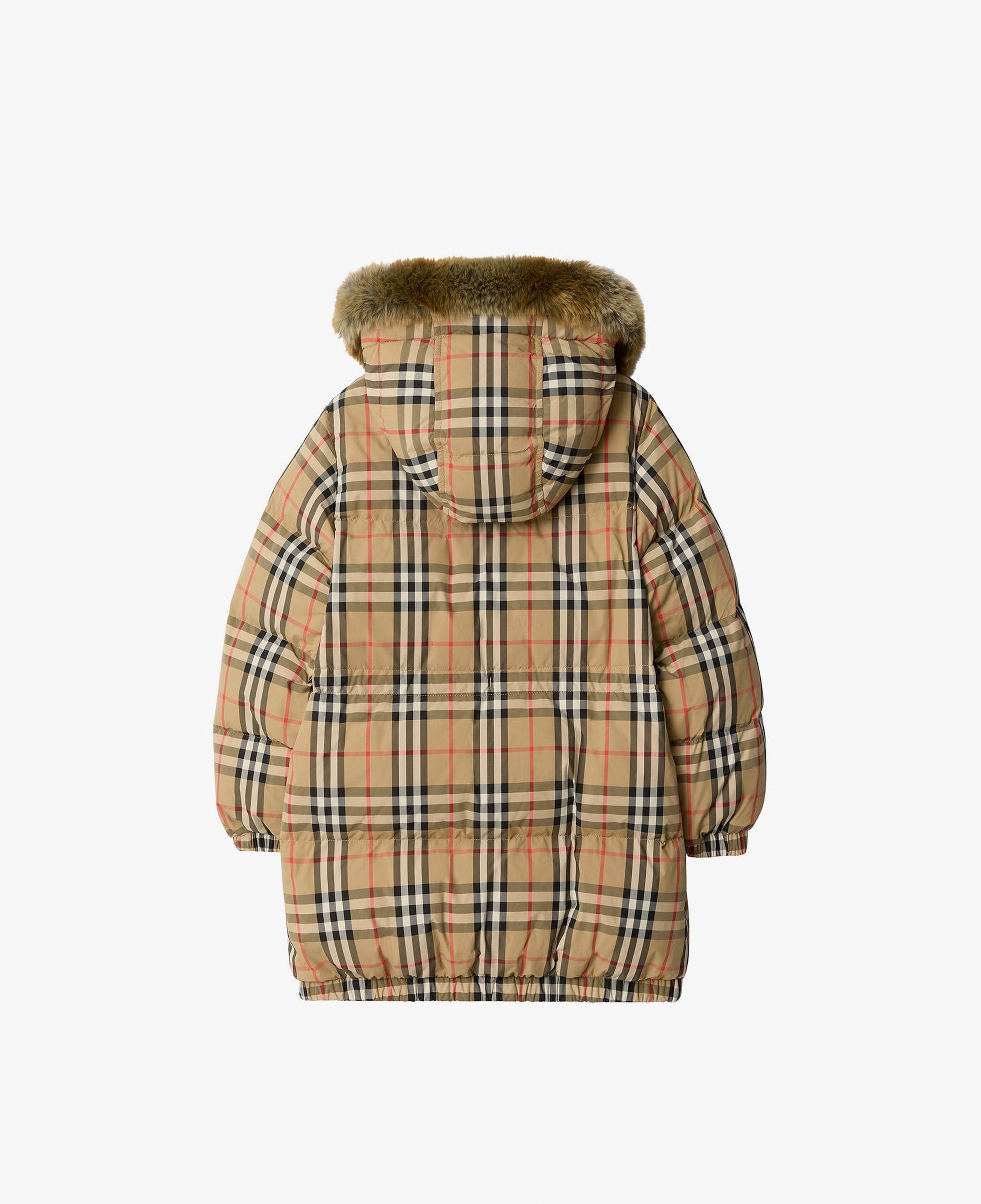 Burberry Franklın Check Çocuk Bej Mont