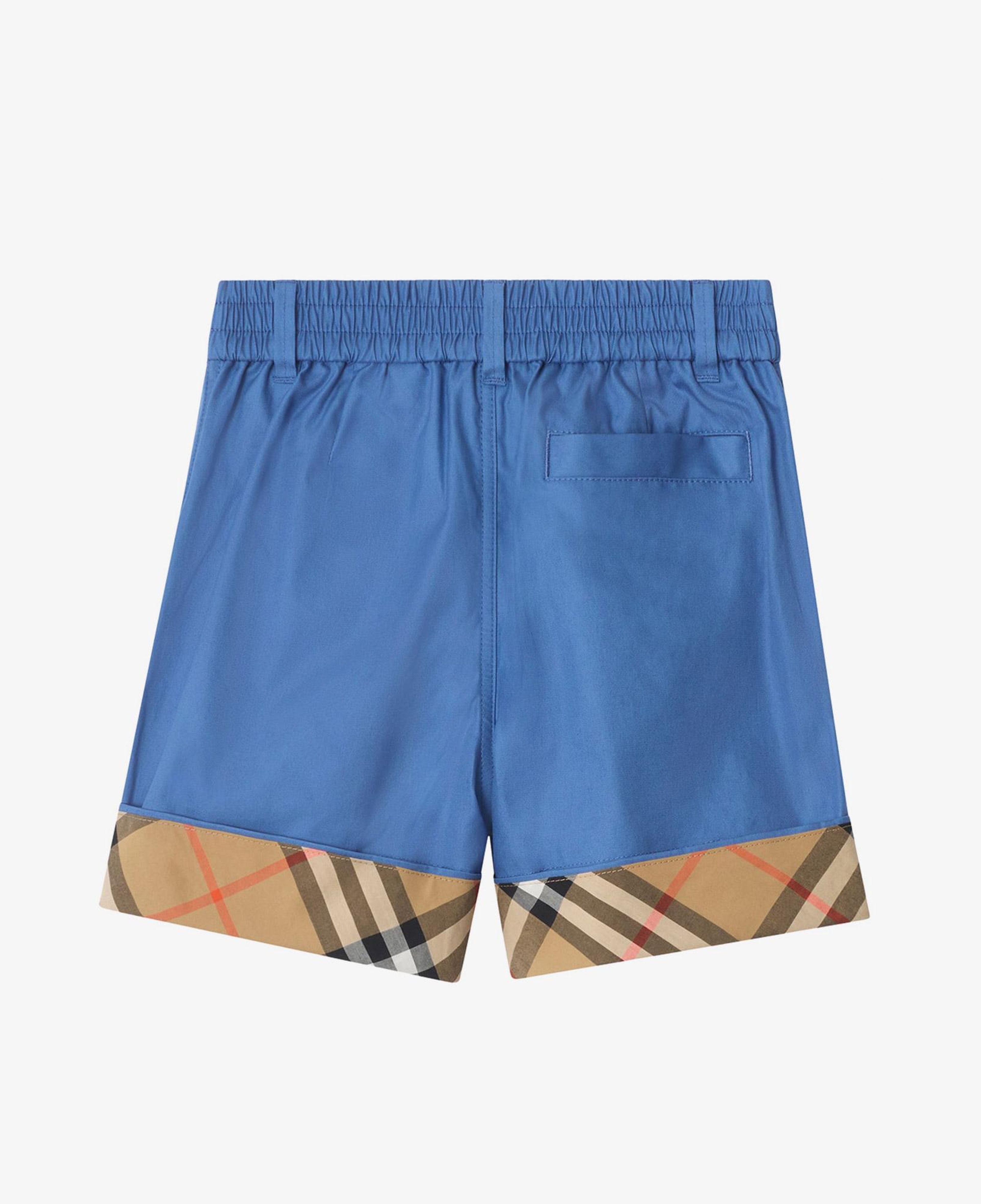 Burberry Oscar Check Çocuk Mavi Şort