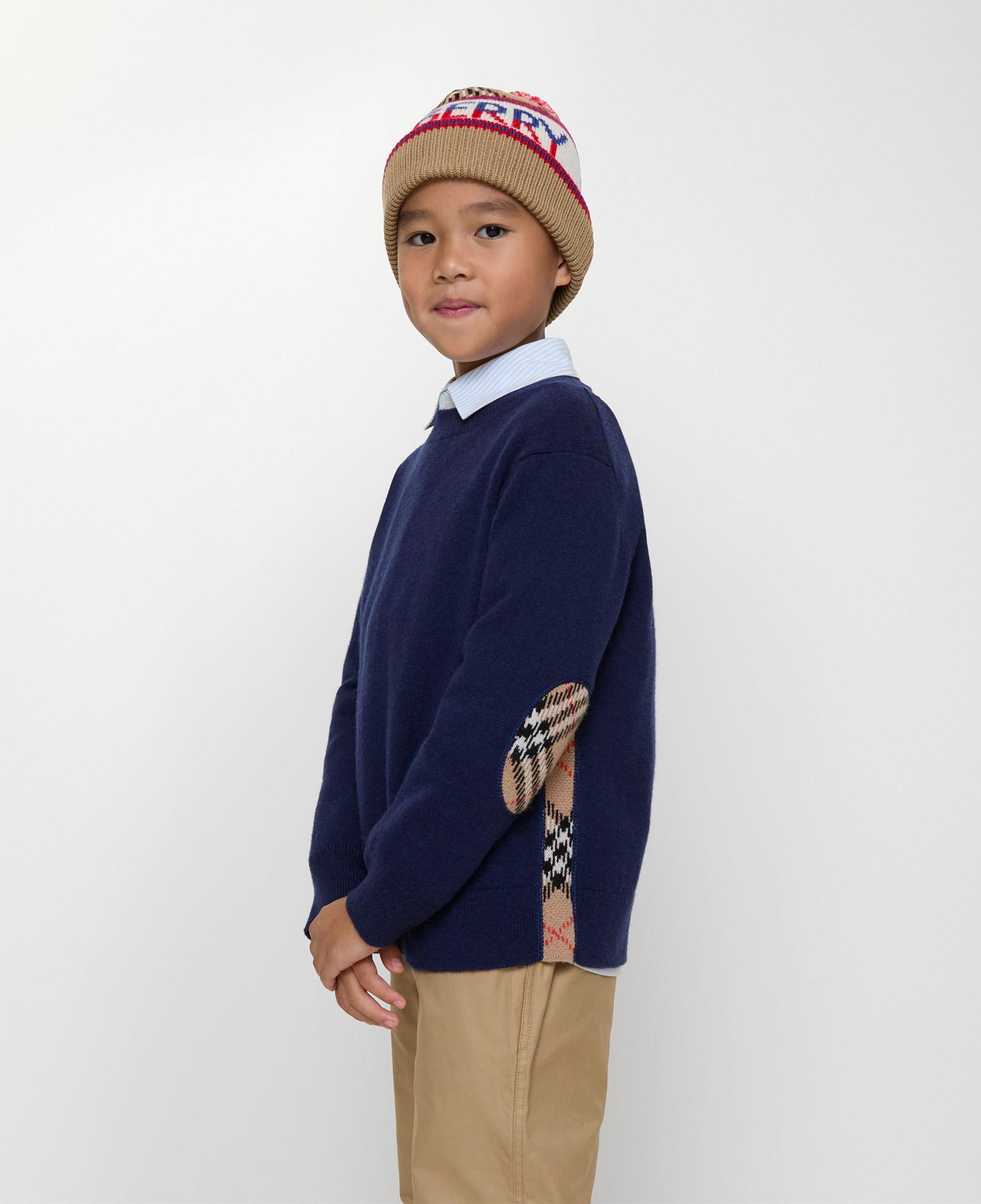 Burberry Bryce Çocuk Lacivert Triko